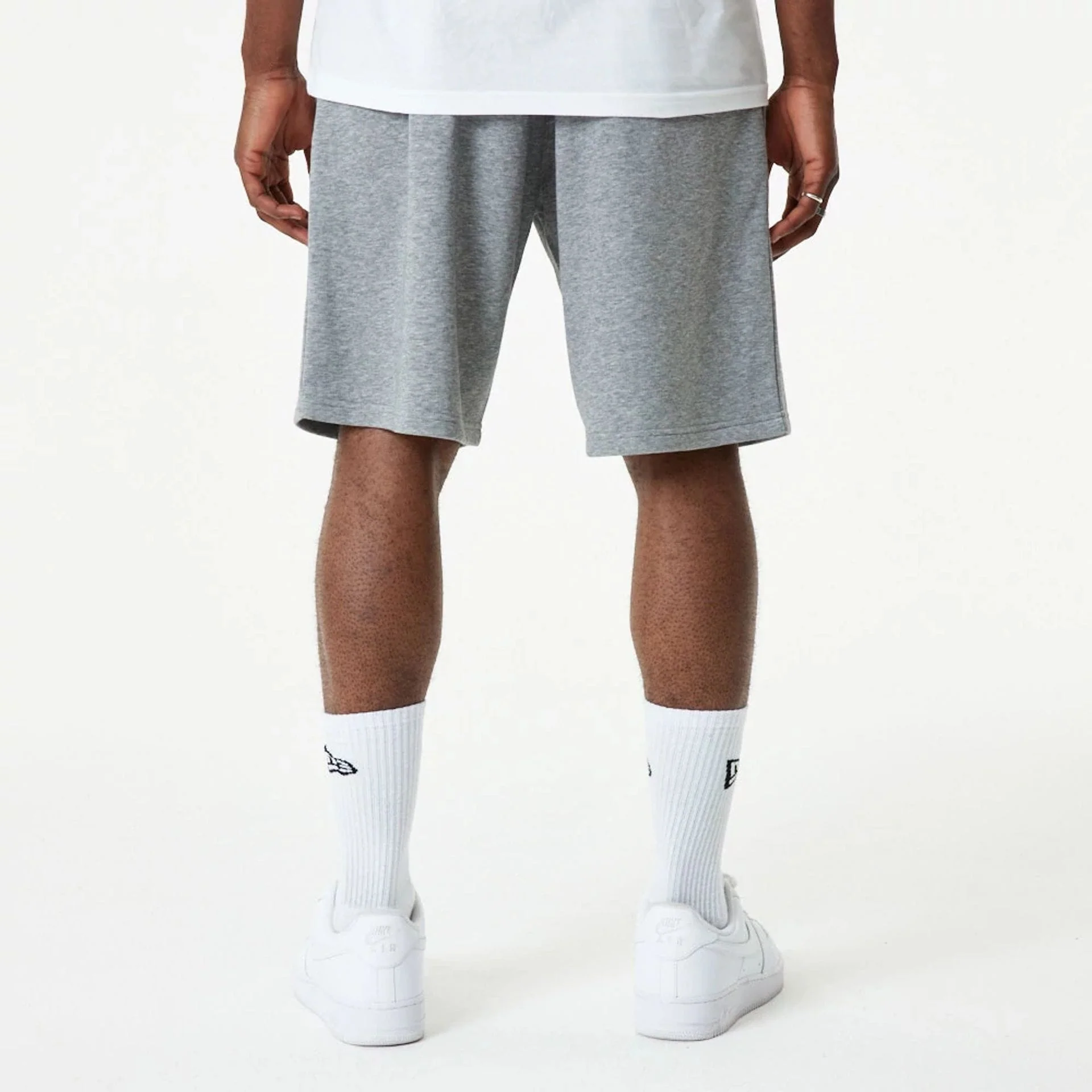 New Era Essential Grey Shorts - Image 7