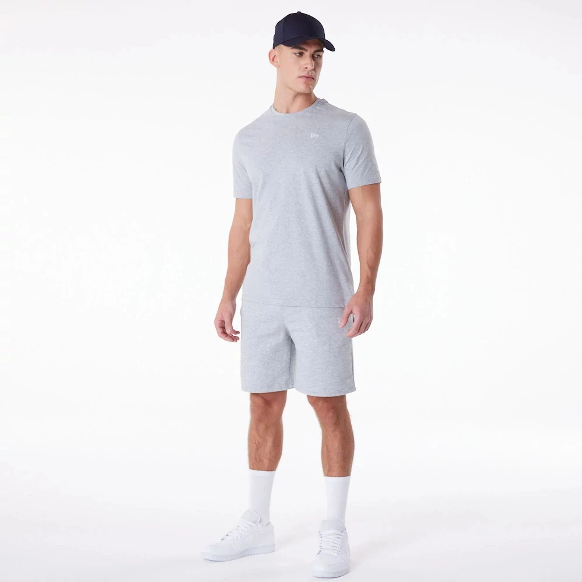 New Era Essential Grey Shorts - Image 8