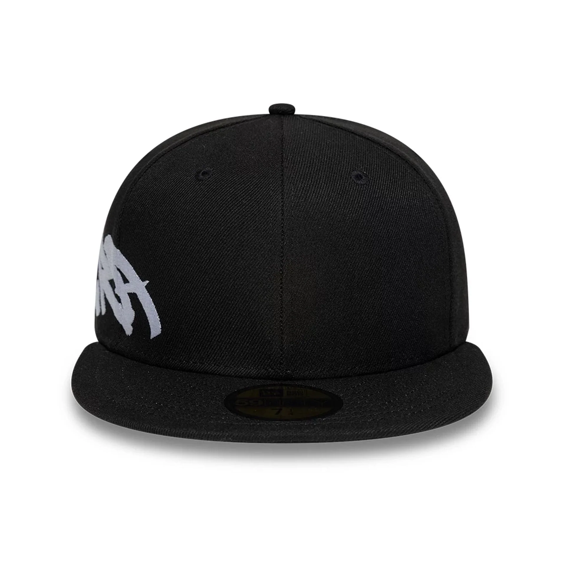 New Era Essential Tagging Black 59FIFTY Fitted Cap - Image 2