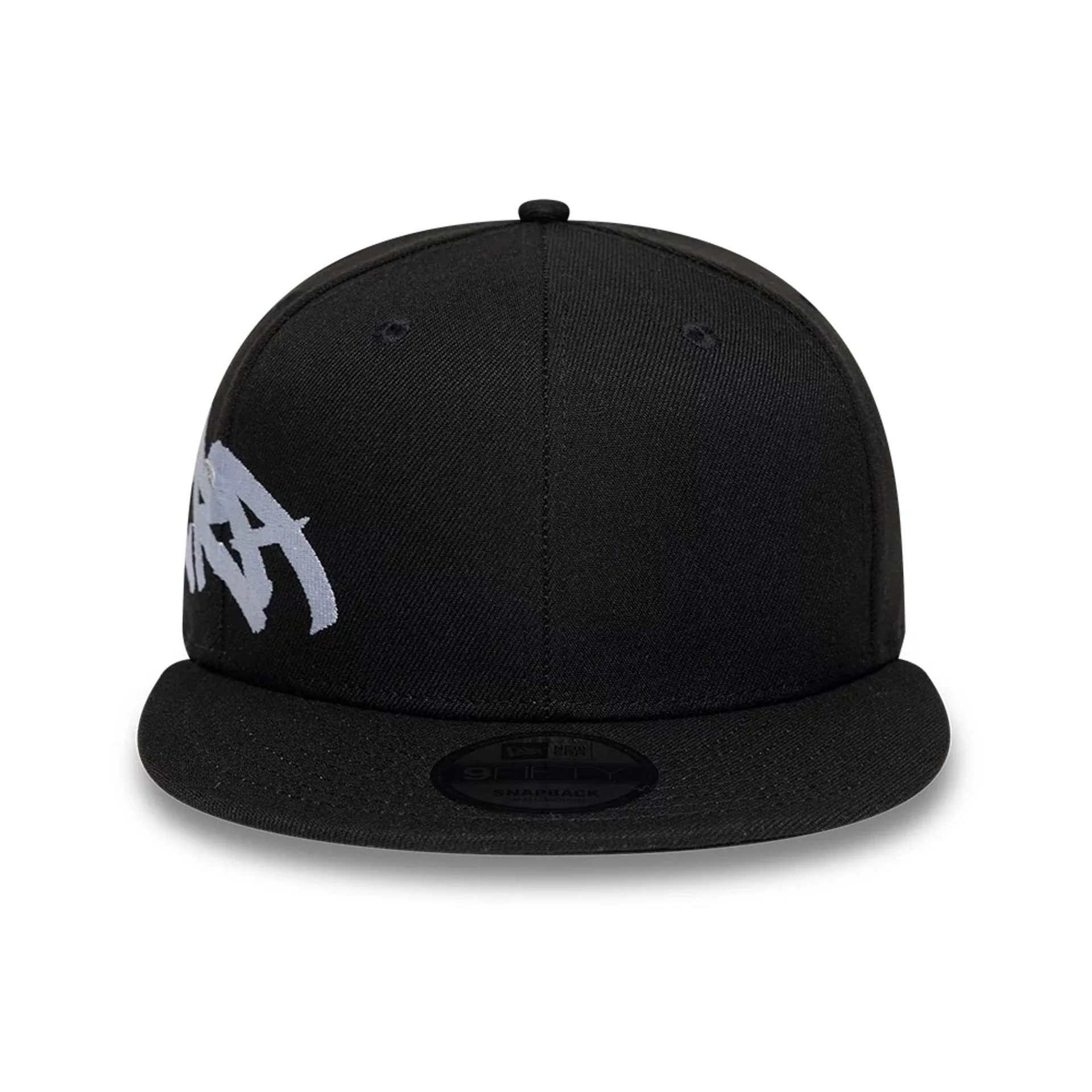 New Era Essential Tagging Black 9FIFTY Snapback Adjustable Cap - Image 3