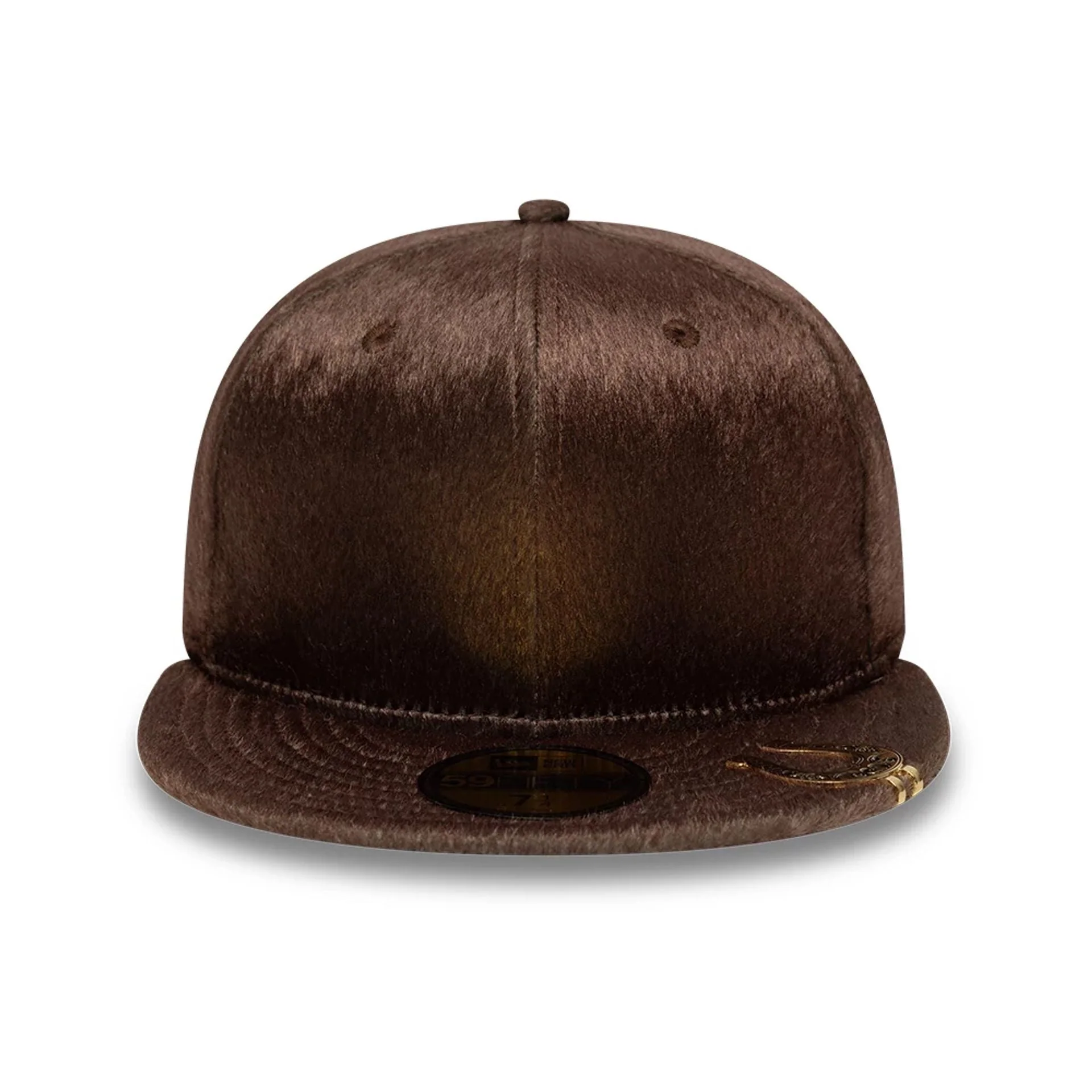 New Era Faux Pony Dark Brown 59FIFTY Fitted Cap - Image 2