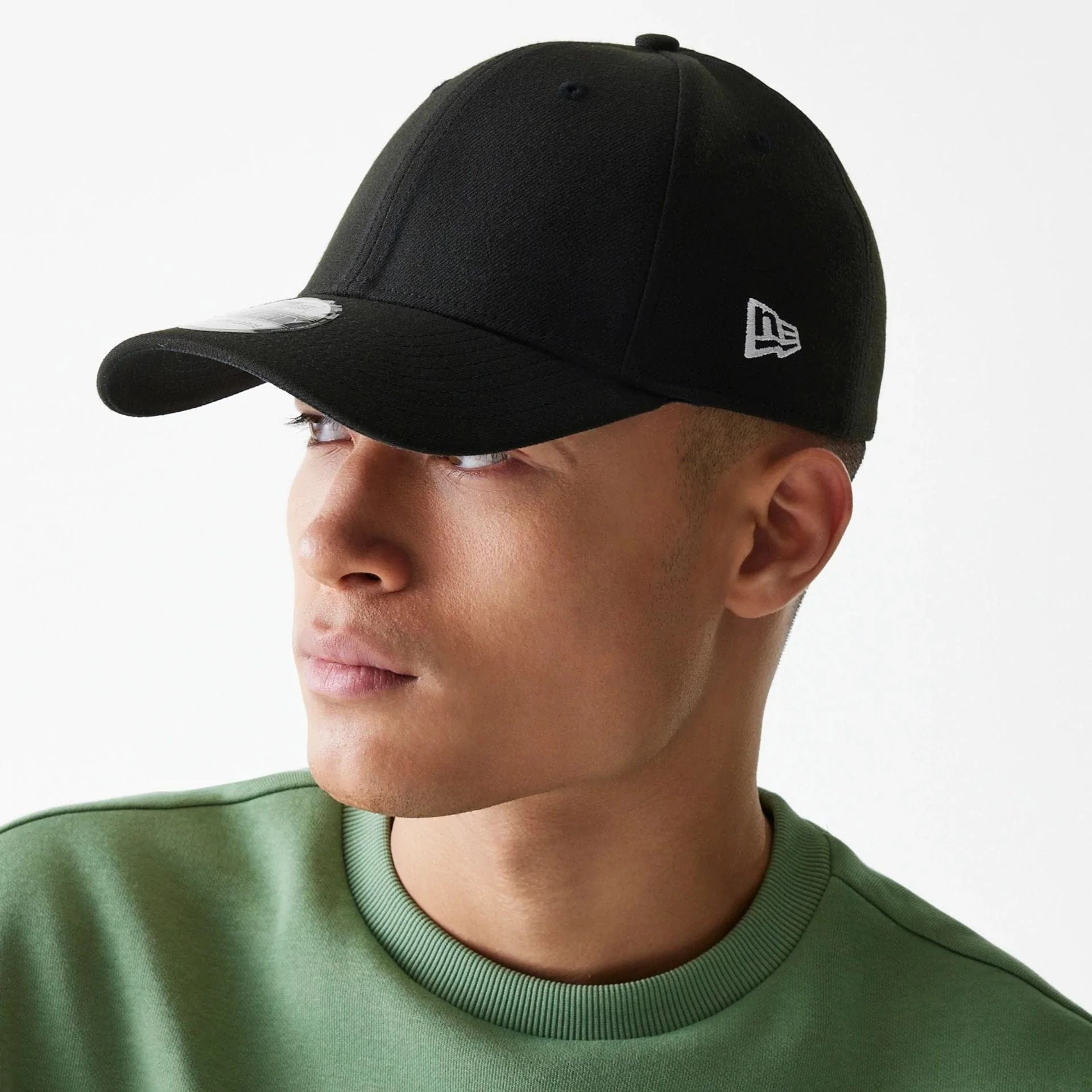New Era Flag Black 39THIRTY Cap - Image 5