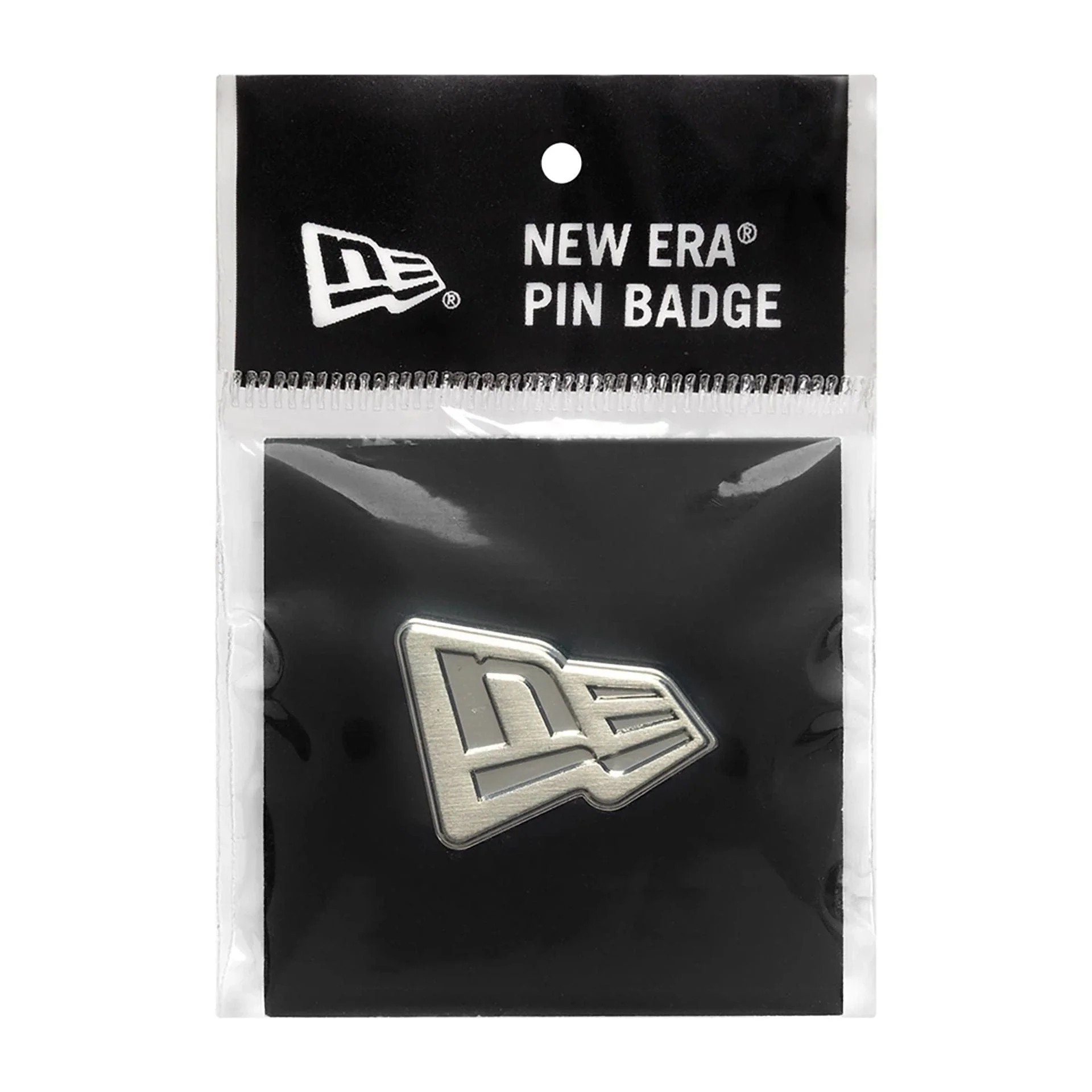 New Era Flag SIlver Pin Badge - Image 3