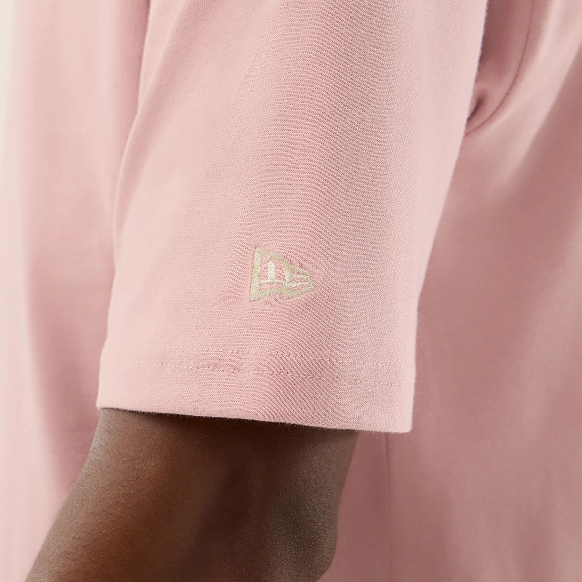 New Era Floral Graphic Pastel Pink Oversized T-Shirt - Image 7