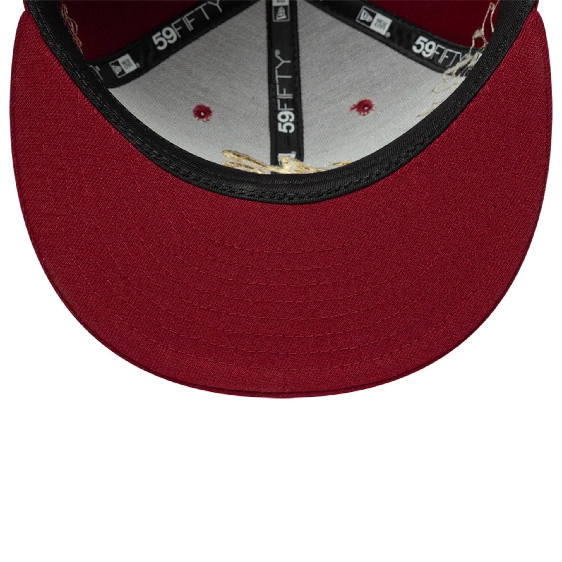 New Era Floral Red 59FIFTY Fitted Cap - Image 7