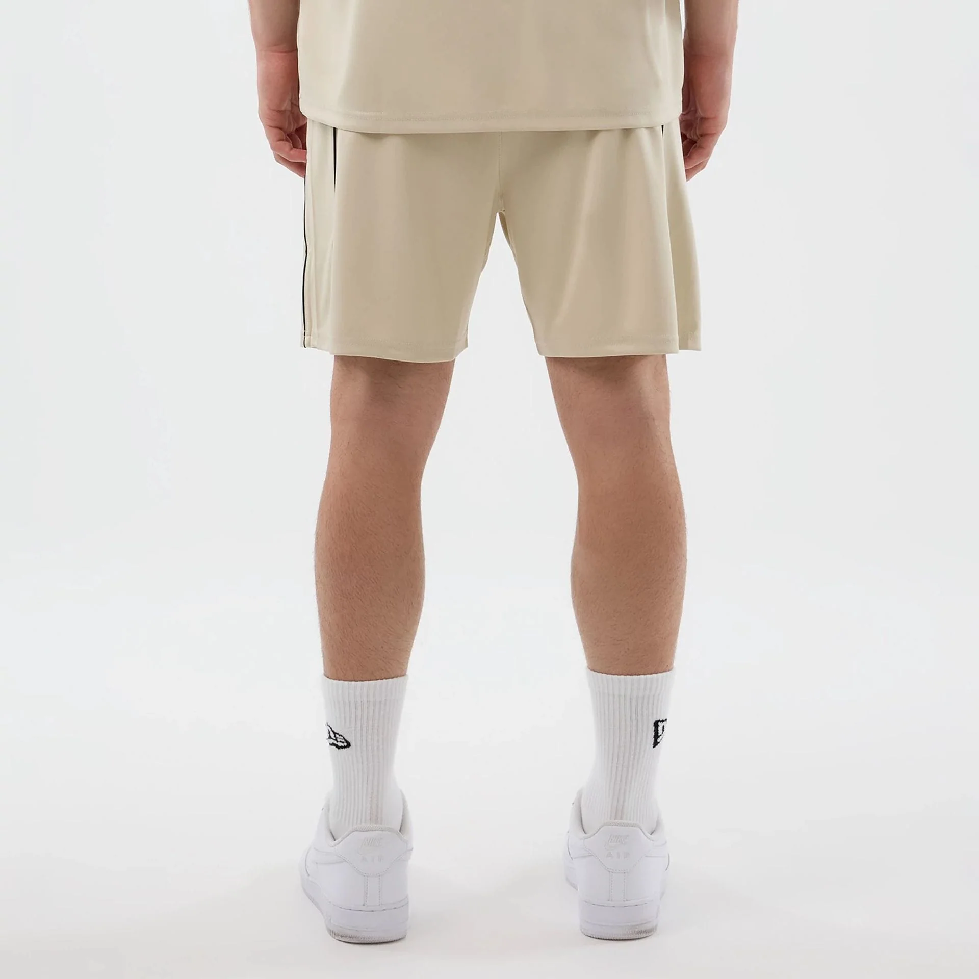 New Era Football Light Beige Shorts - Image 2