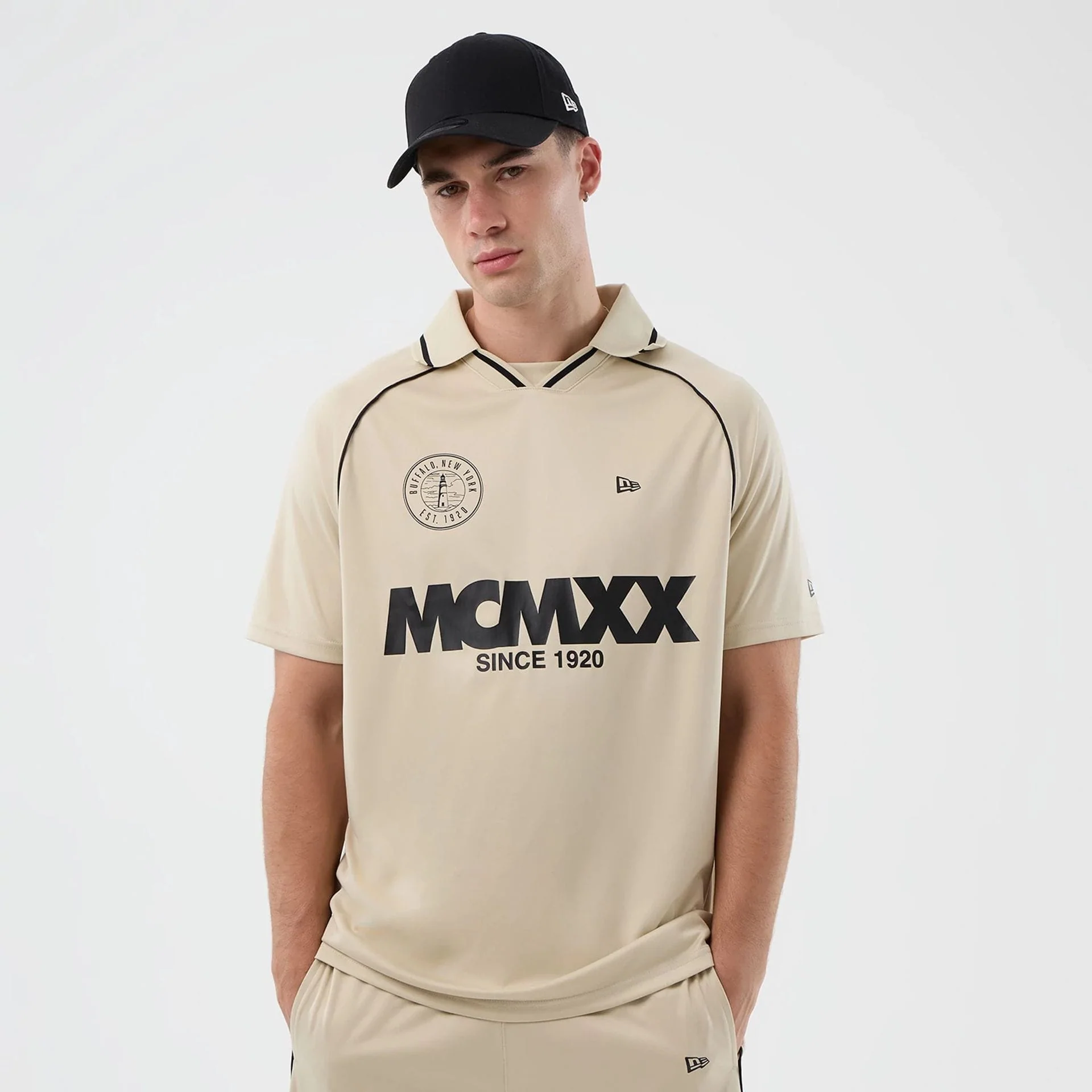 New Era Football Light Beige T-Shirt - Image 3