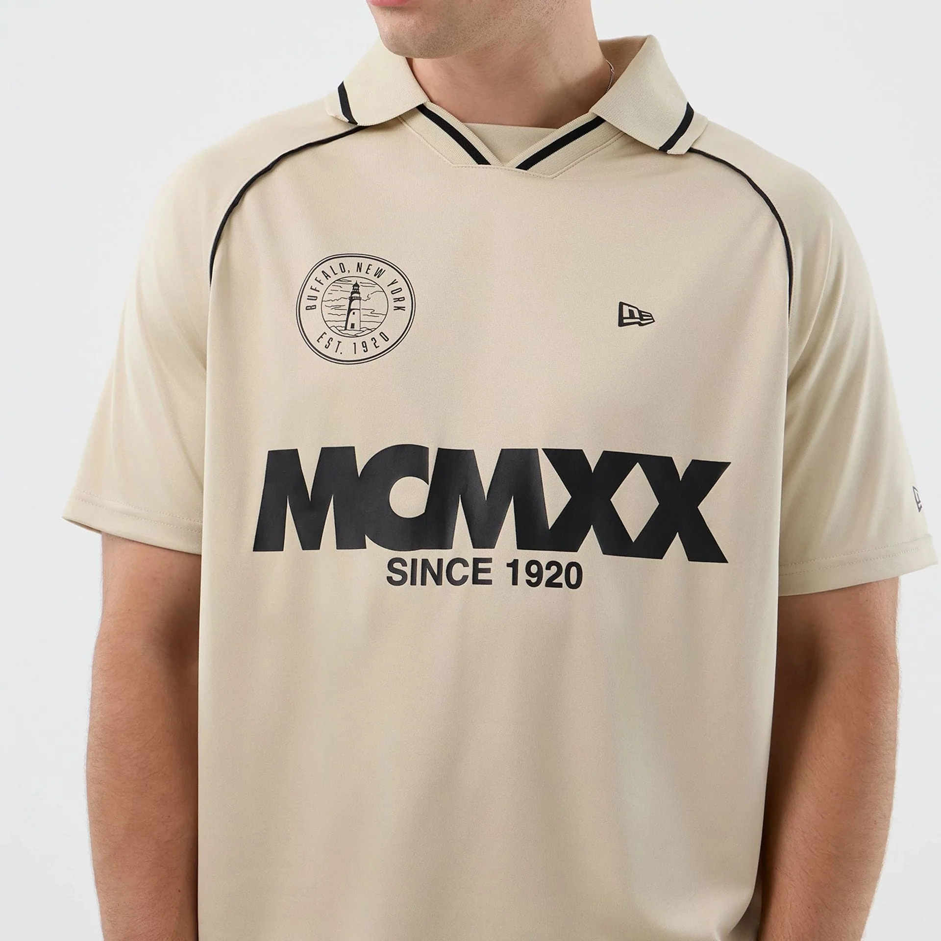New Era Football Light Beige T-Shirt - Image 6