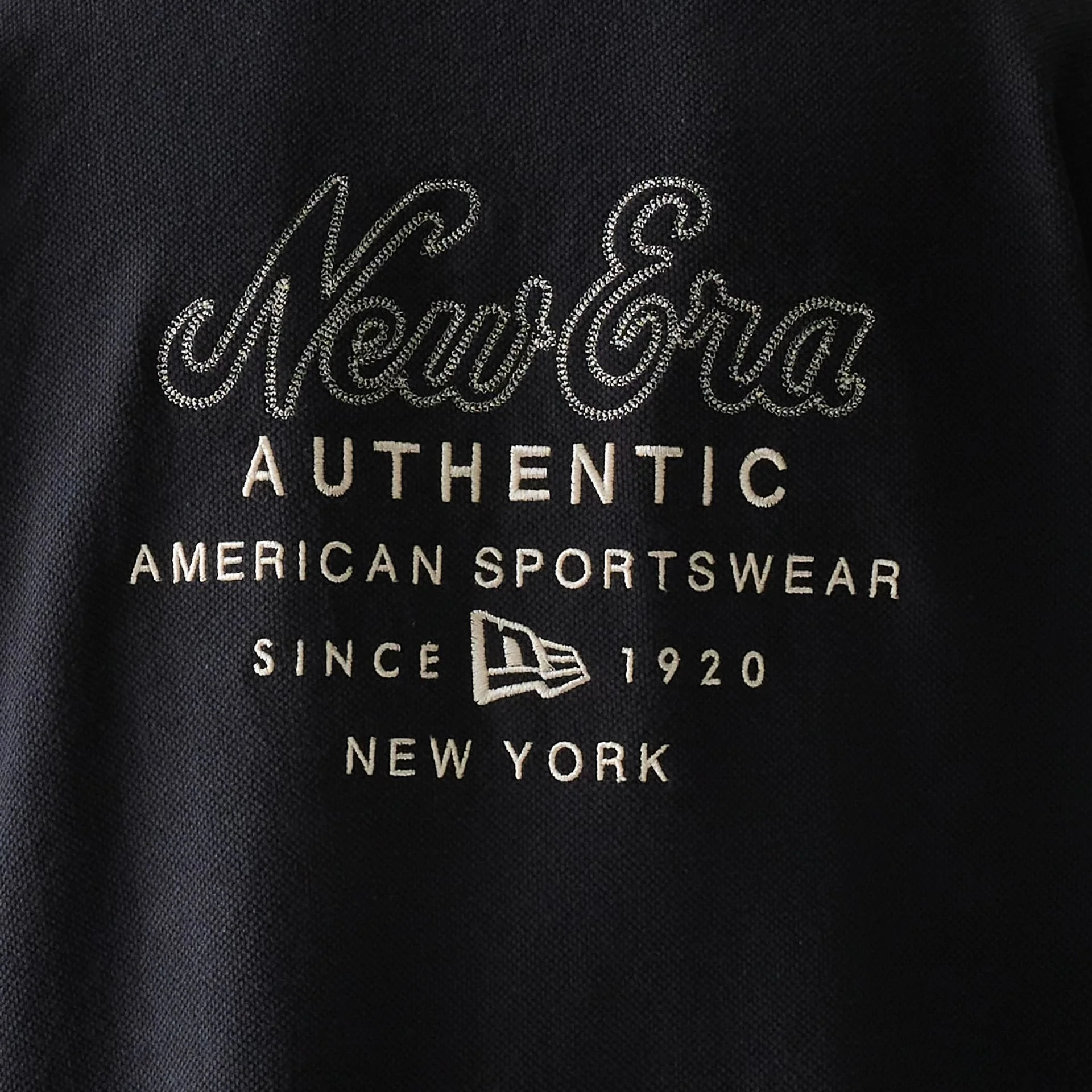 New Era Graphic Black Polo T-Shirt - Image 6