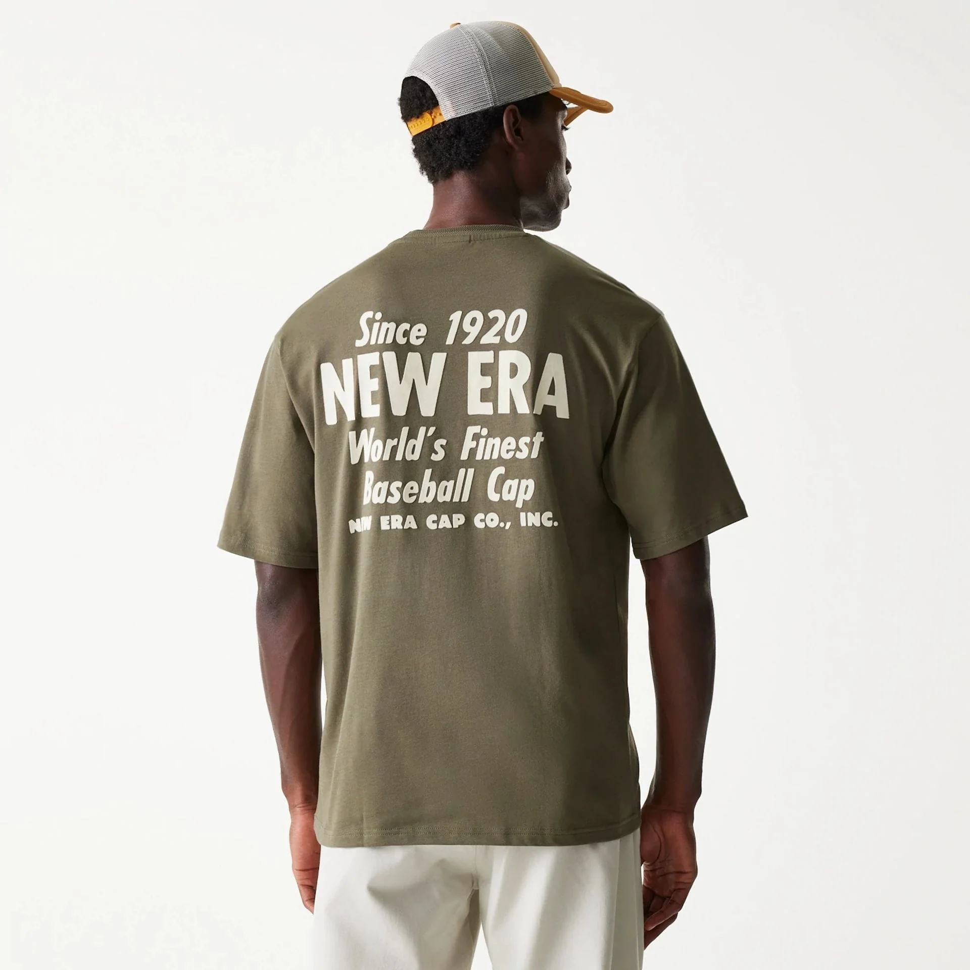 New Era Graphic Green Oversized T-Shirt - Image 2