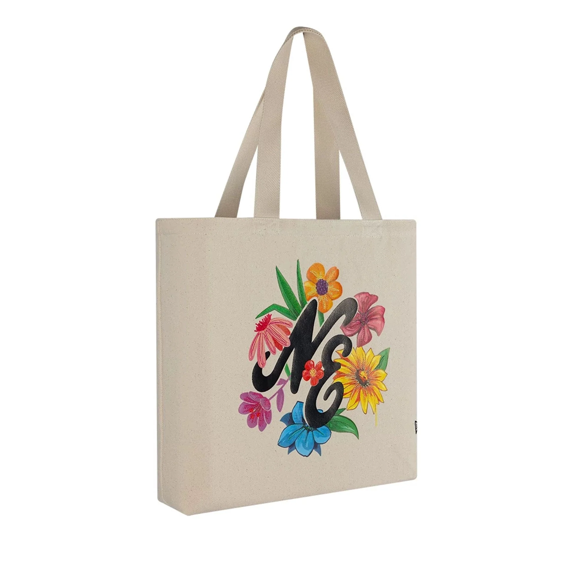 New Era Graphic Light Beige Tote Bag - Image 3
