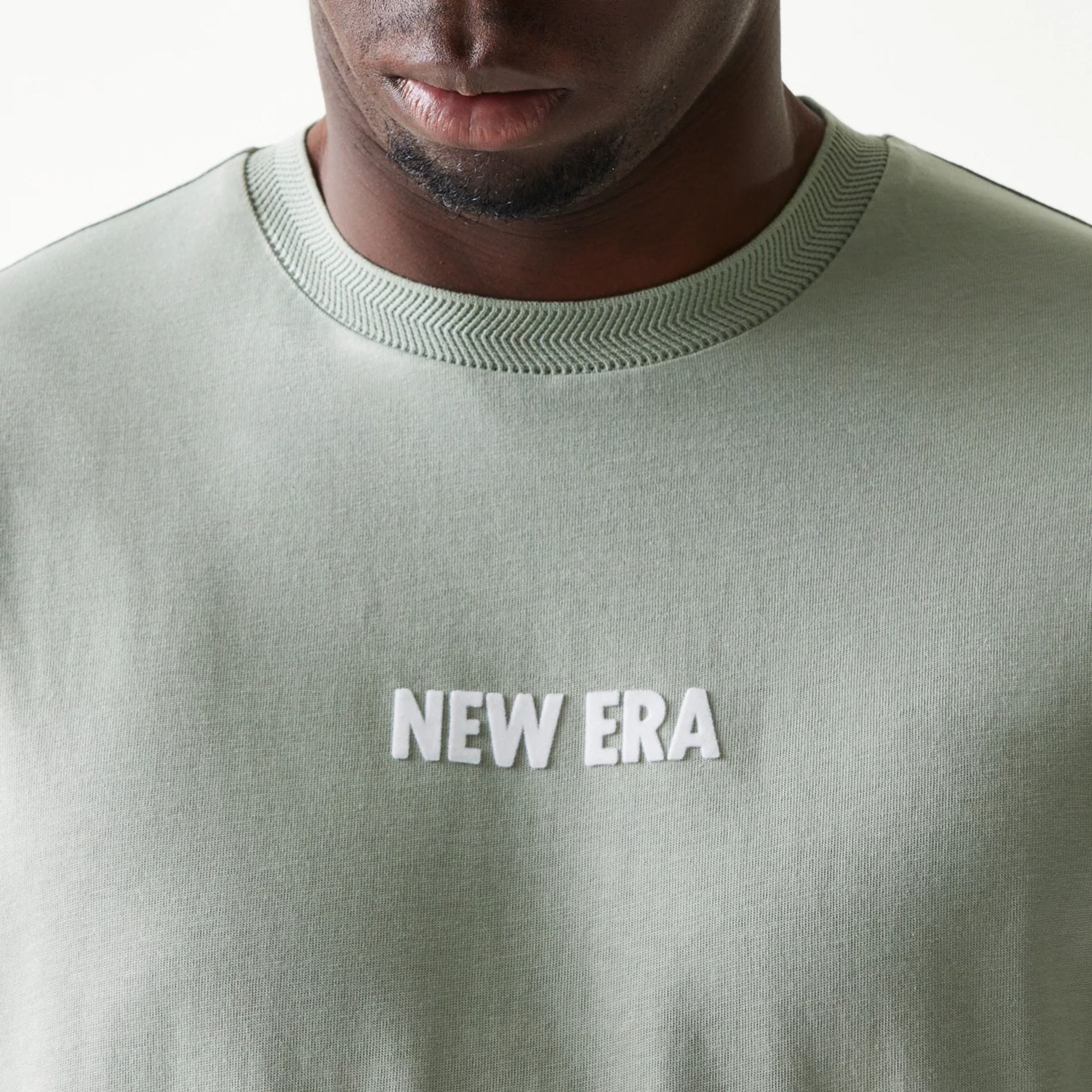 New Era Graphic Pastel Green Oversized T-Shirt - Image 6