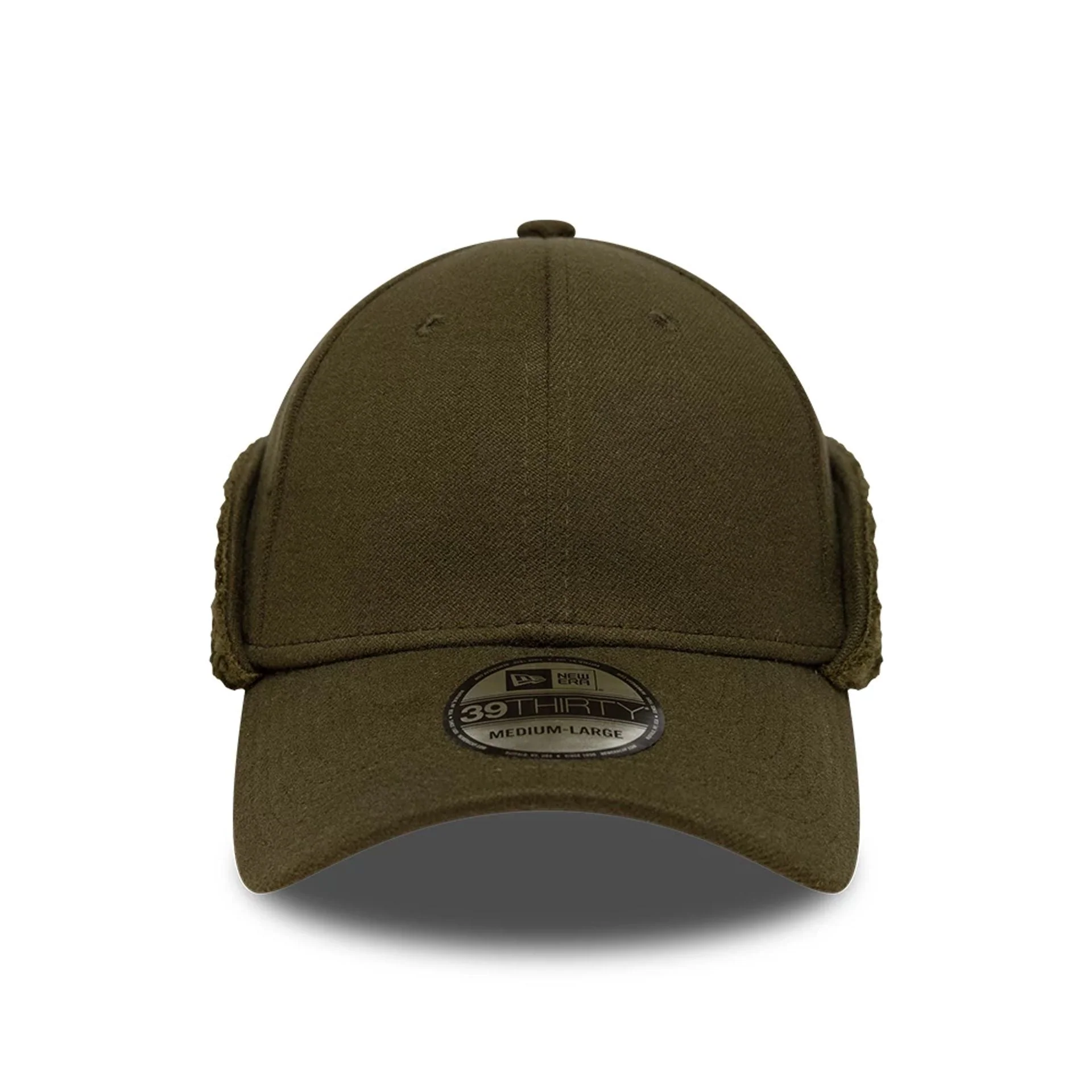 New Era Green 39THIRTY Downflap Stretch Fit Cap - Image 3
