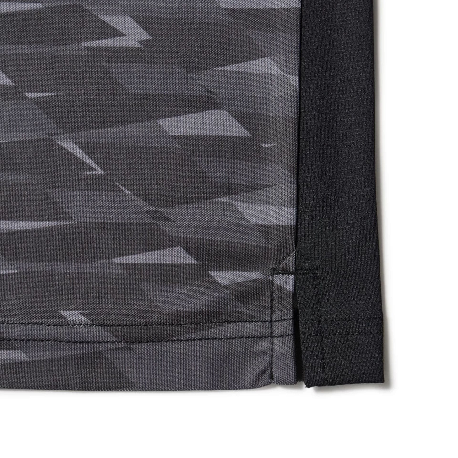 New Era Grid Black Polo T-Shirt - Image 6