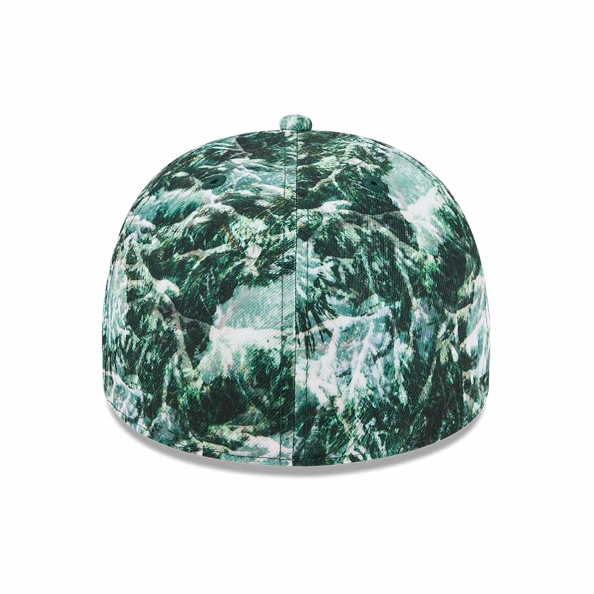 New Era Holiday Essentials Dark Green 59FIFTY A-Frame Fitted Cap - Image 7