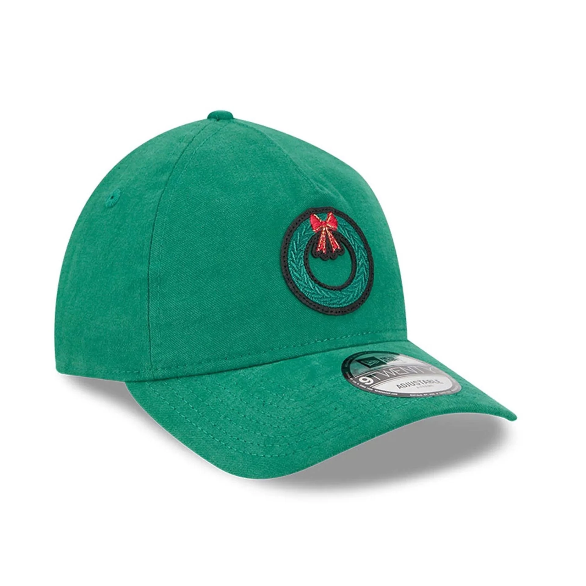 New Era Holiday Essentials Green 9TWENTY A-Frame Adjustable Cap - Image 4