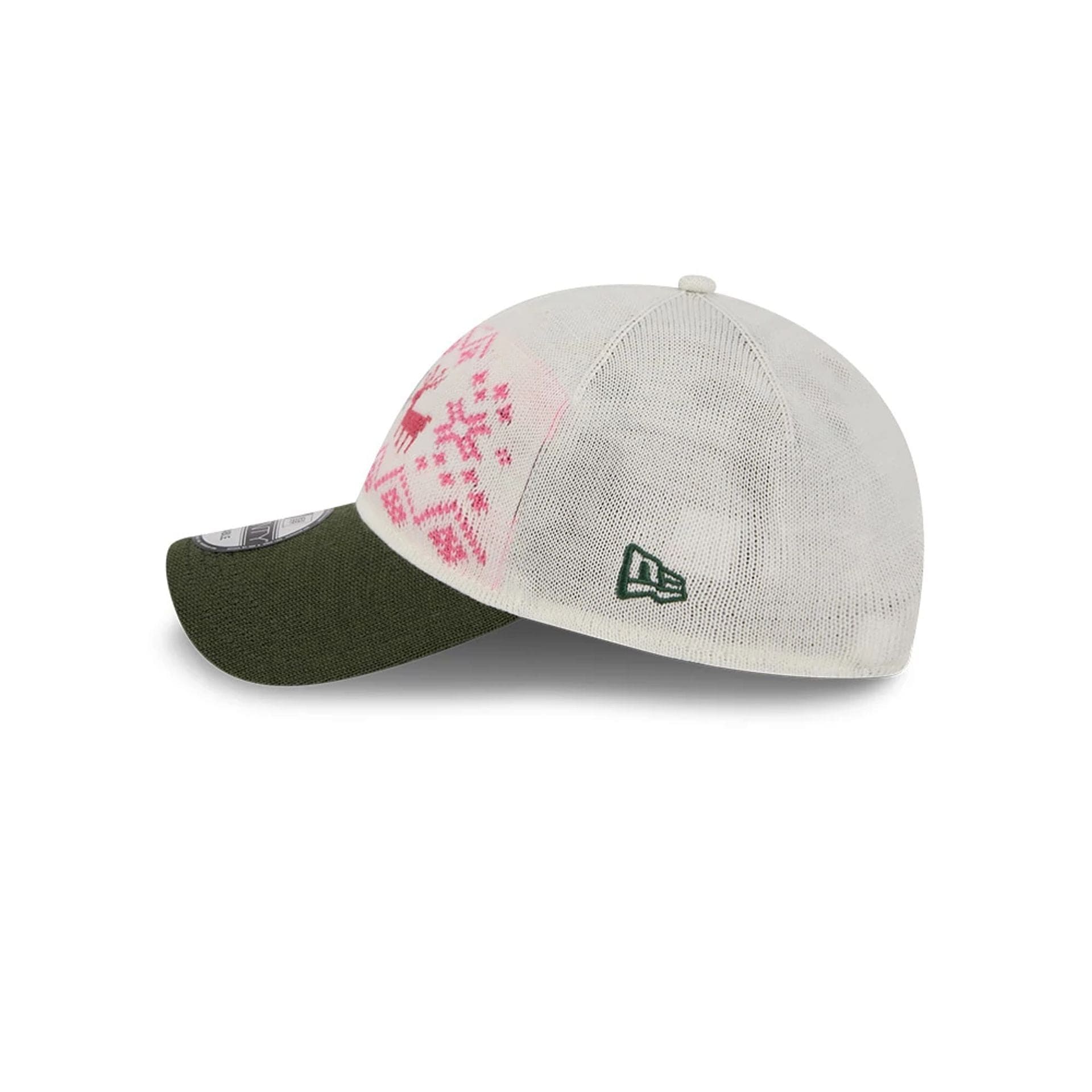 New Era Holiday Essentials White 9TWENTY Adjustable Cap - Image 5
