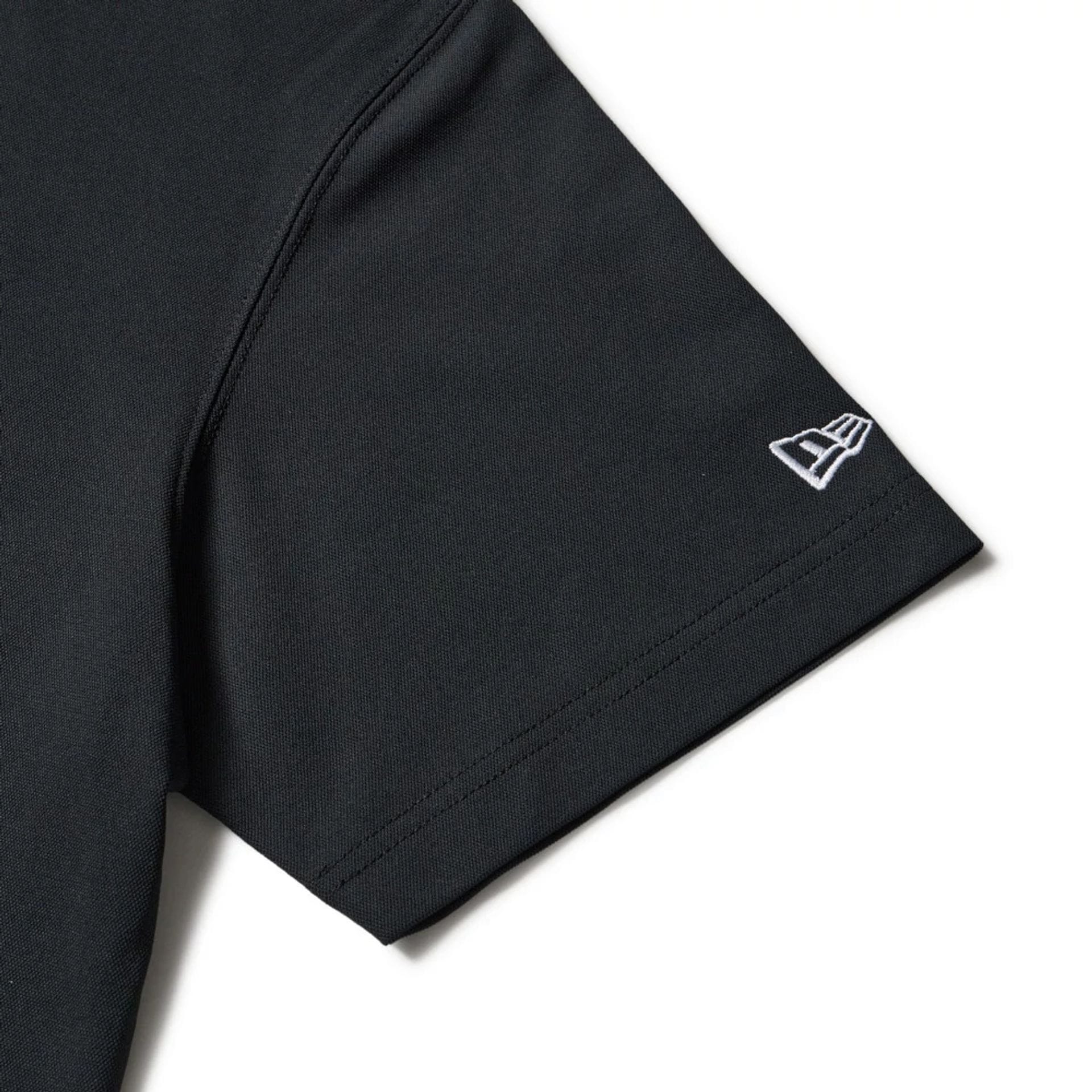 New Era Kanoko Black Polo T-Shirt - Image 4