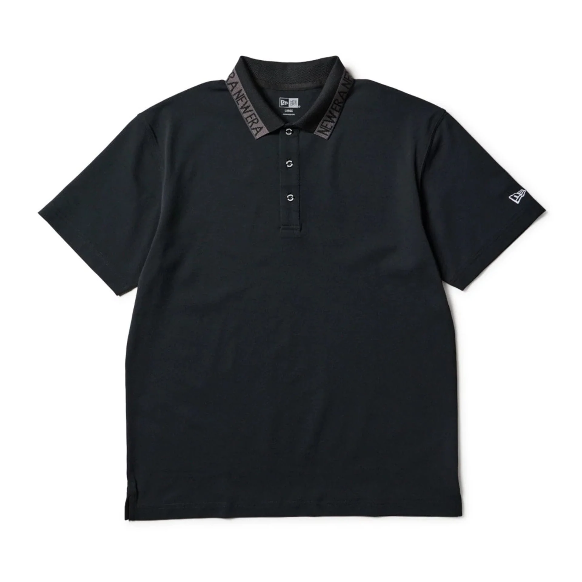New Era Kanoko Black Polo T-Shirt - Image 6