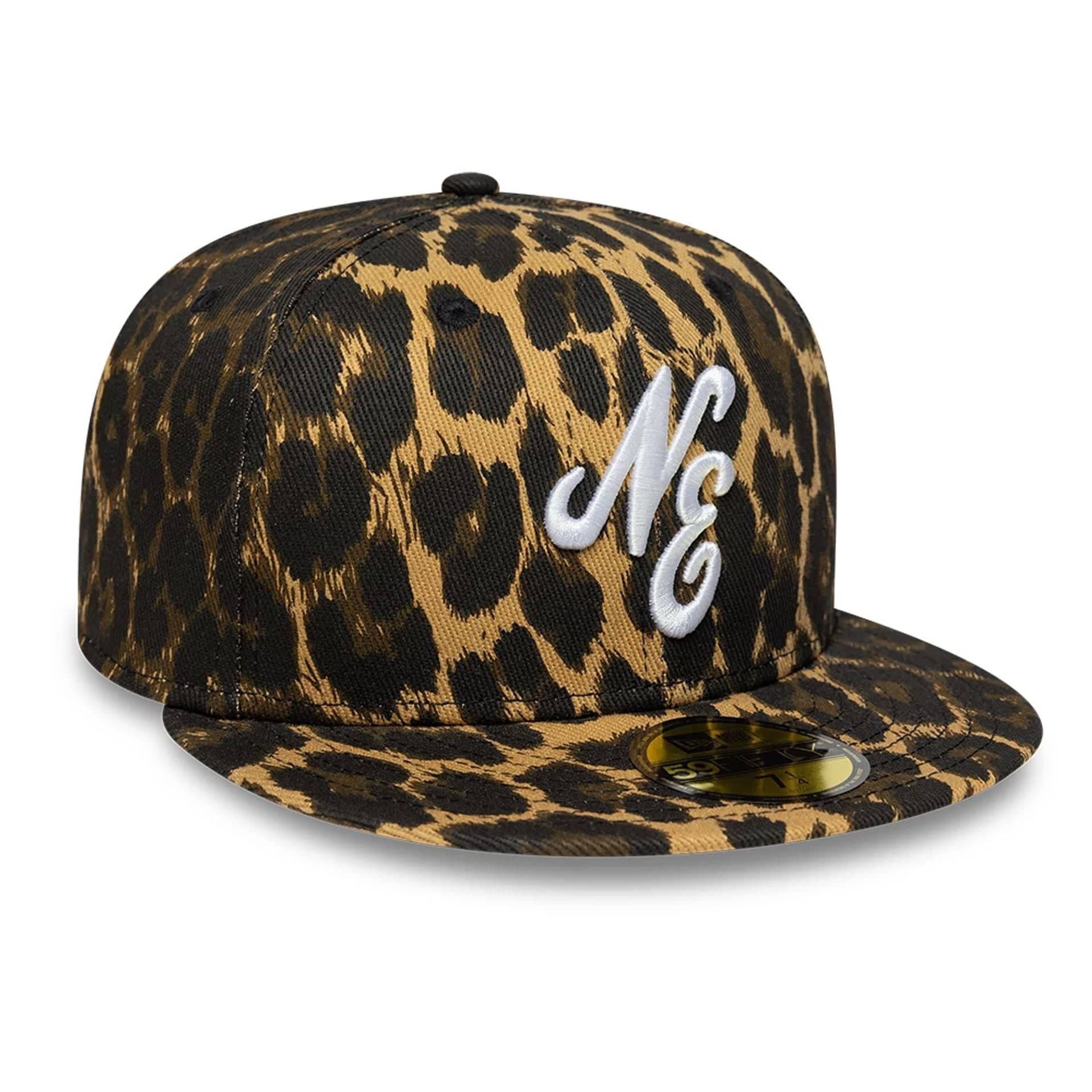 New Era Leopard Black 59FIFTY Fitted Cap - Image 4