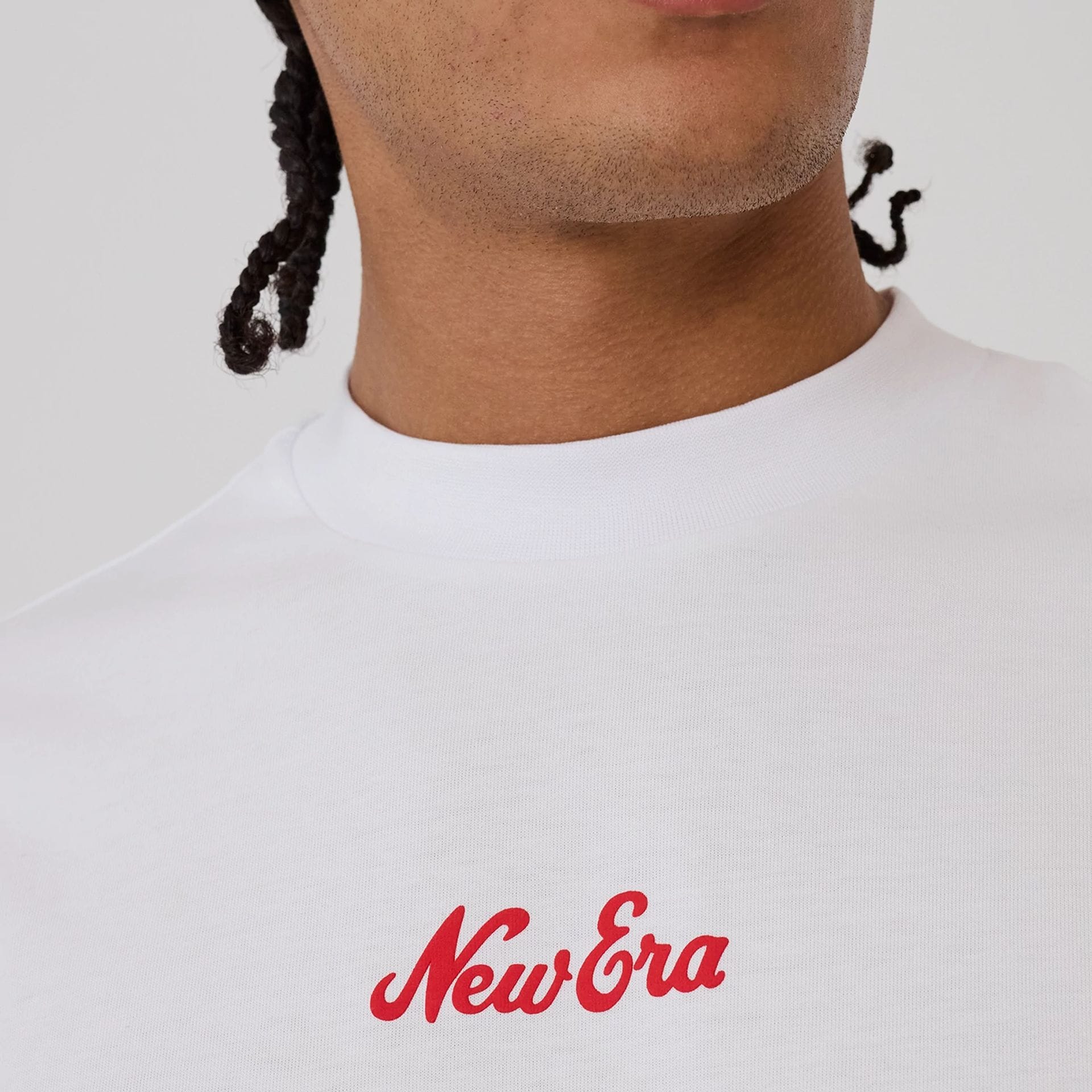 New Era Love Graphic White T-Shirt - Image 4