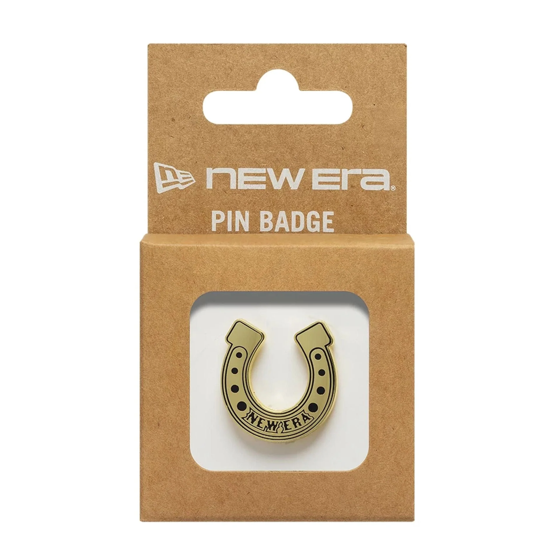 New Era Lunar New Year Horseshoe Gold Pin Badge - Image 2