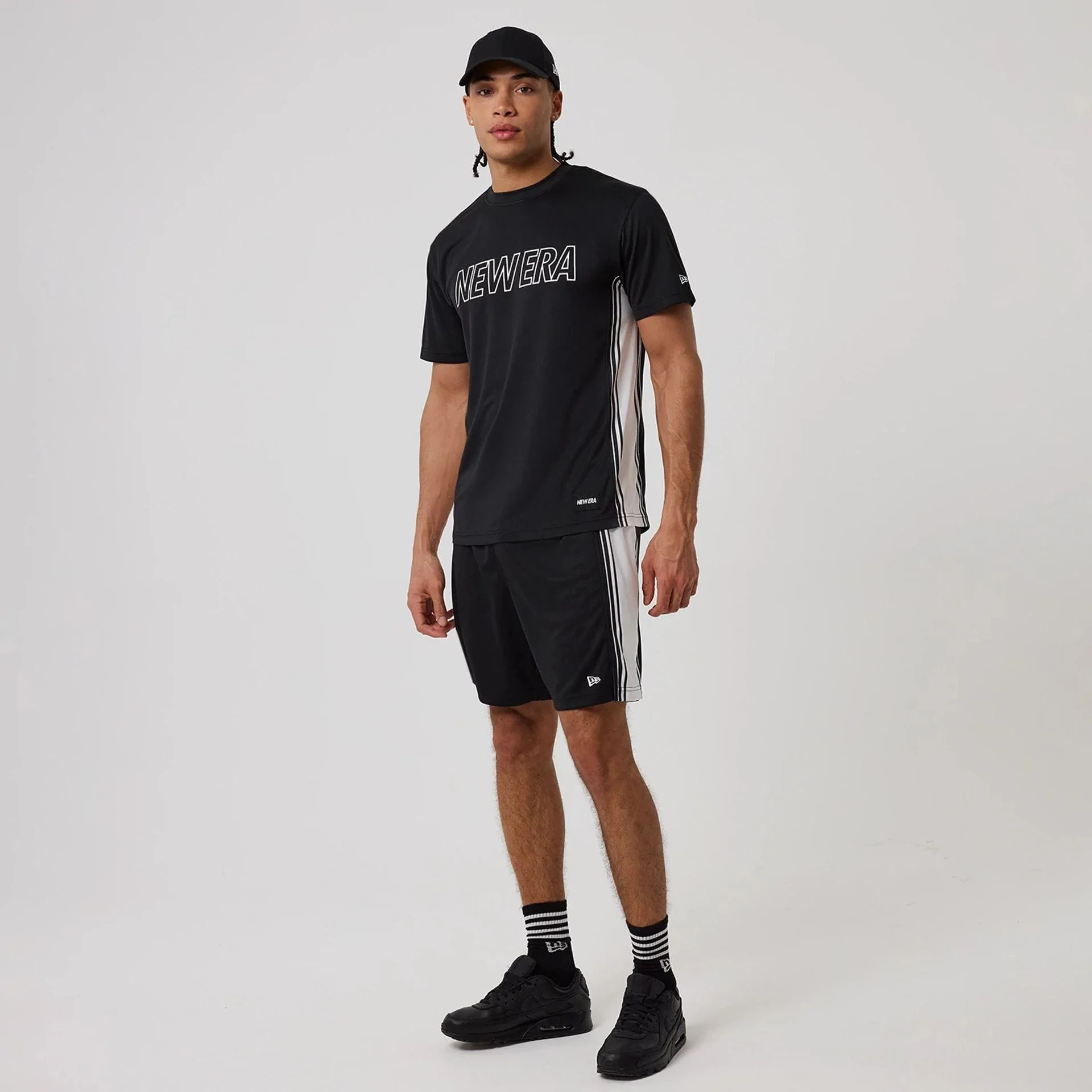 New Era Mesh Black T-Shirt - Image 8