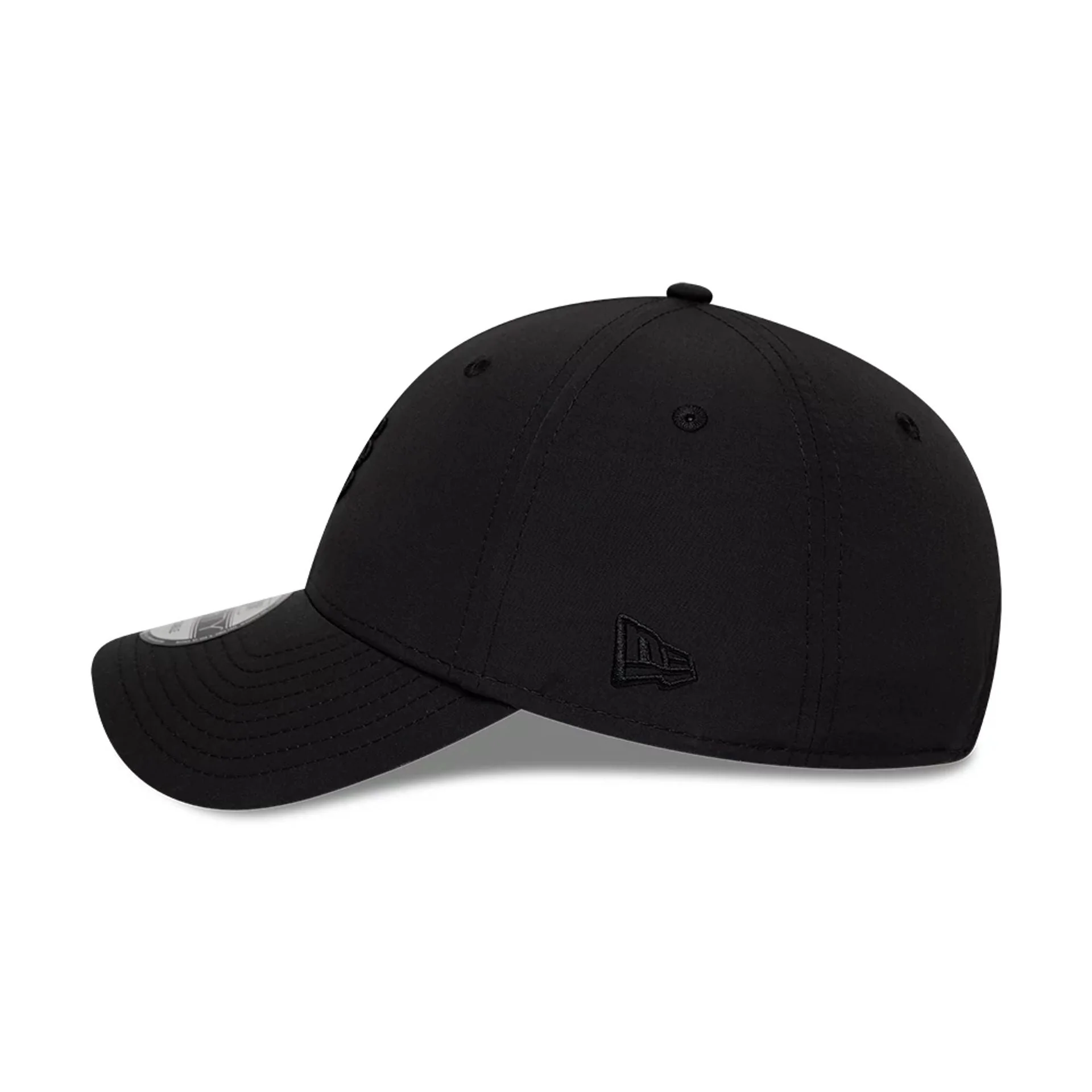 New Era Mini Logo Recycled Black On Black 9FORTY Adjustable Cap - Image 4