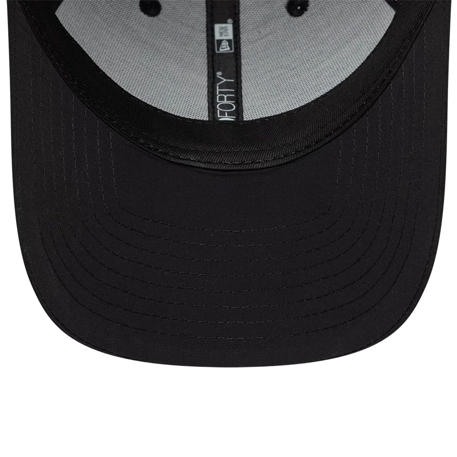 New Era Mini Logo Recycled Black On Black 9FORTY Adjustable Cap - Image 7