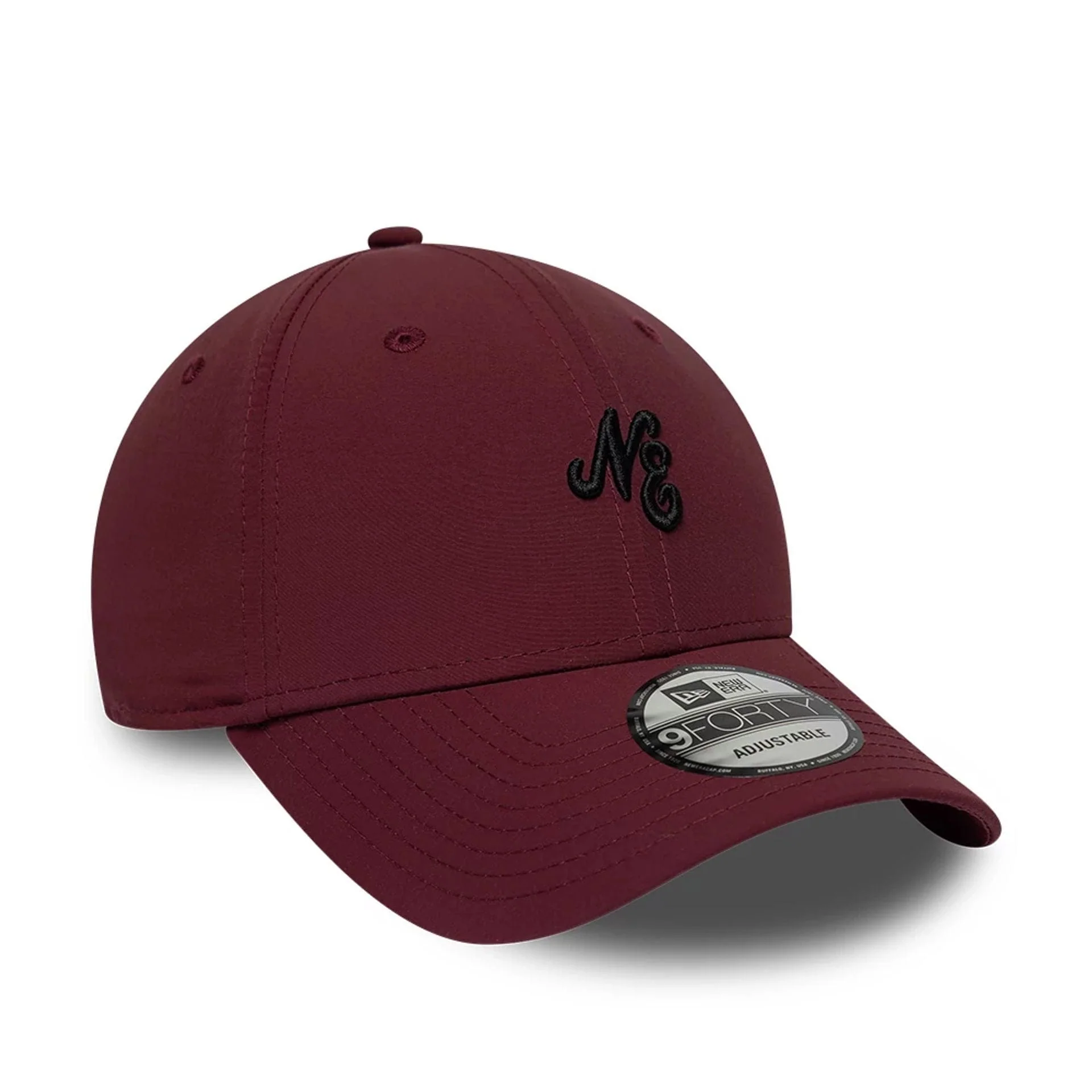 New Era Mini Logo Recycled Dark Red 9FORTY Adjustable Cap - Image 3