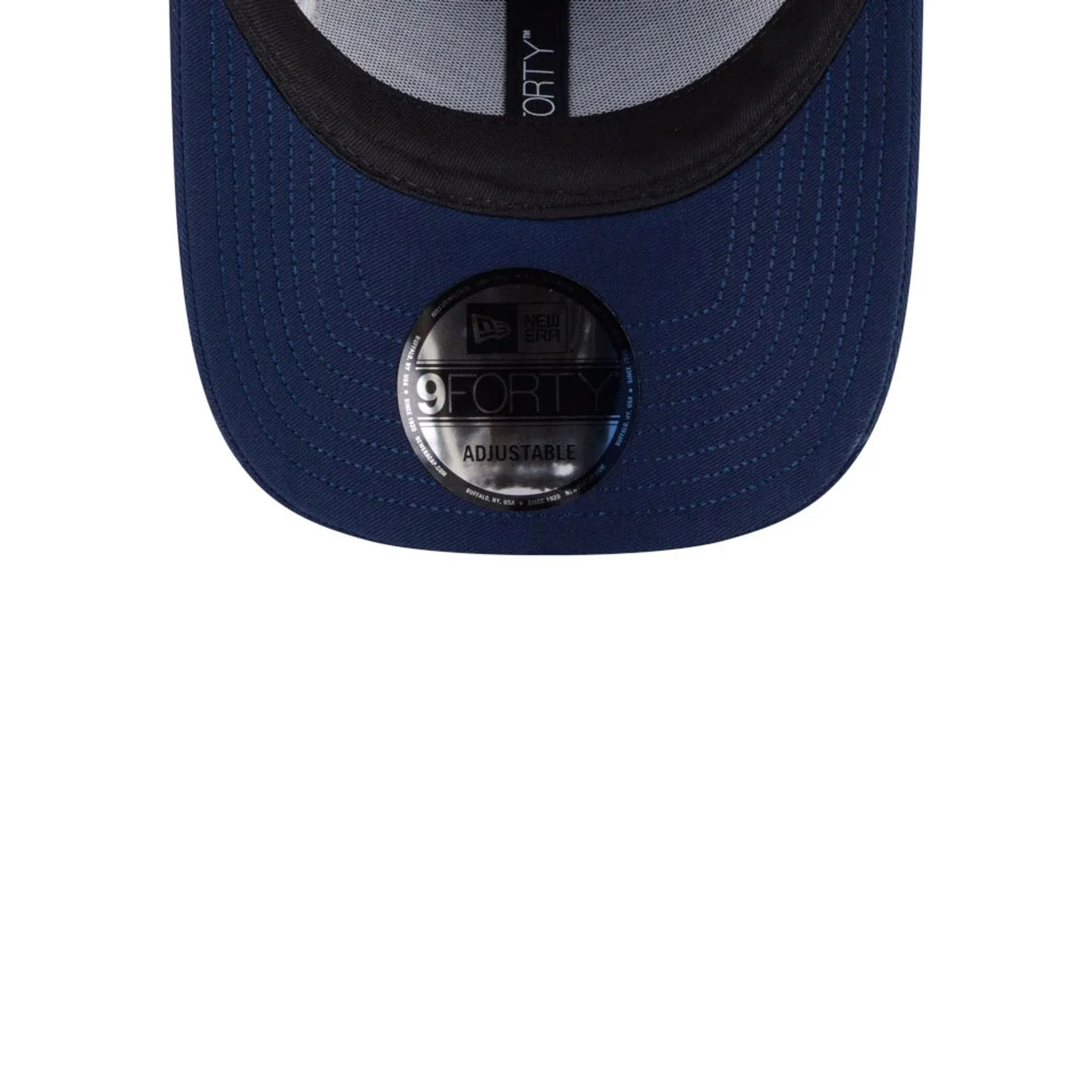 New Era Mix League Dark Blue 9FORTY Adjustable Cap - Image 7