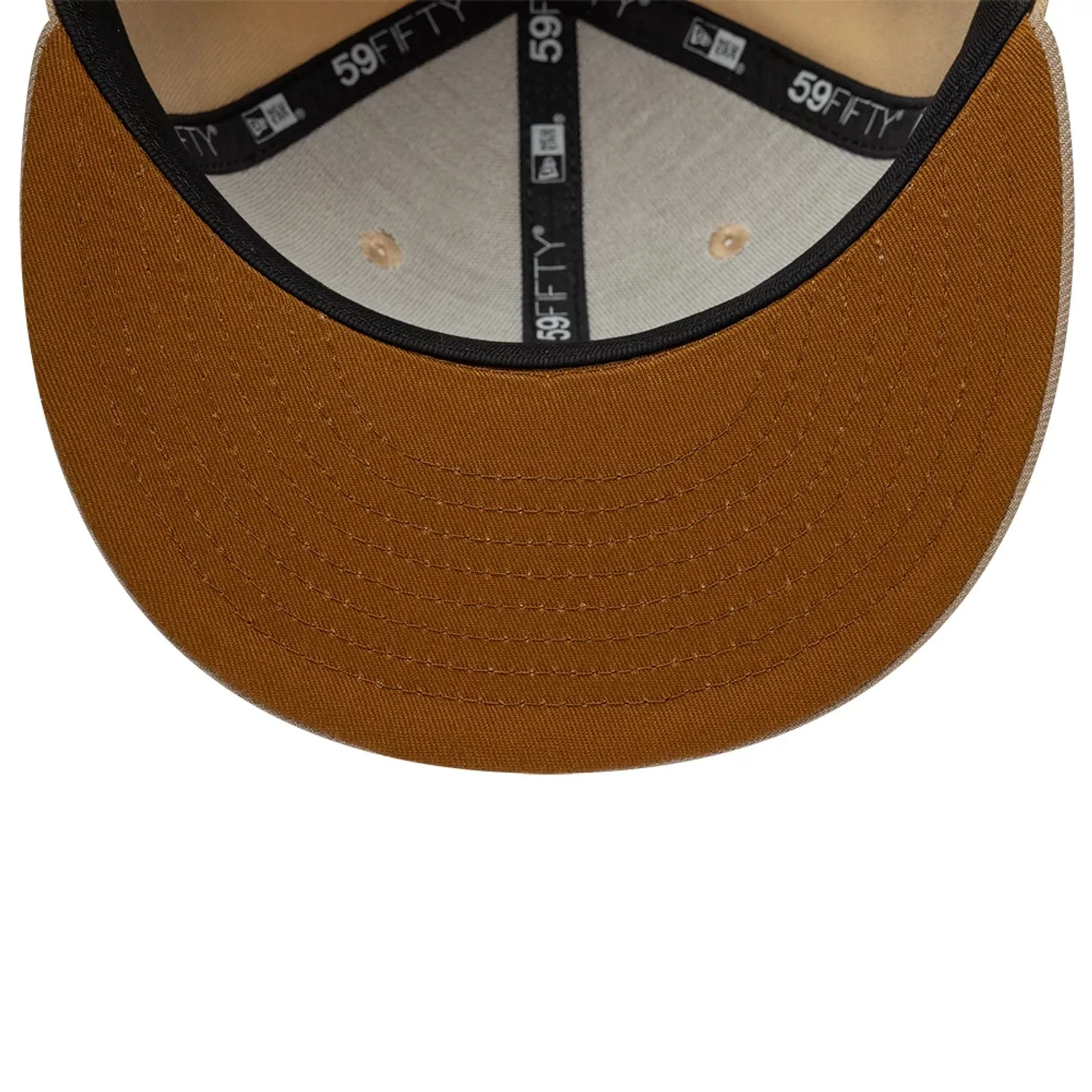 New Era Mocha Mousse Light Beige 59FIFTY Fitted Cap - Image 2