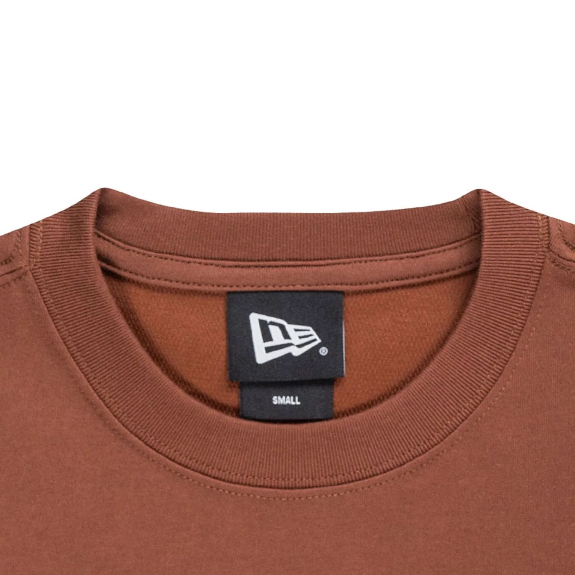 New Era Mountain Logo Open Brown T-Shirt - Image 3