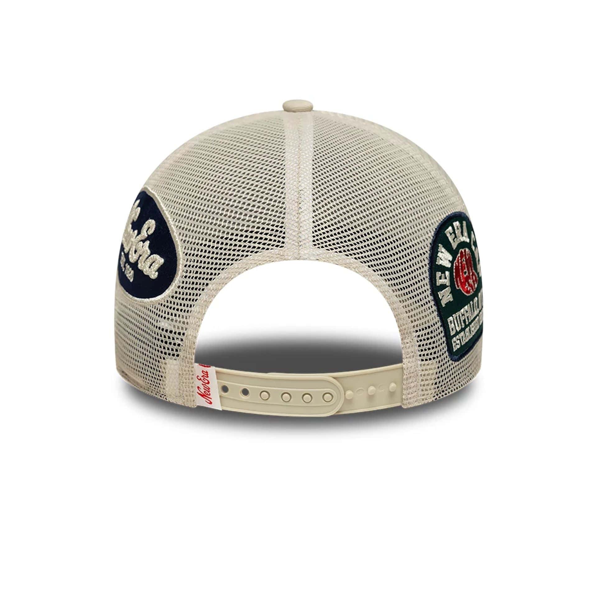 New Era Multi Patch Cream 9FORTY M-Crown A-Frame Adjustable Cap - Image 2
