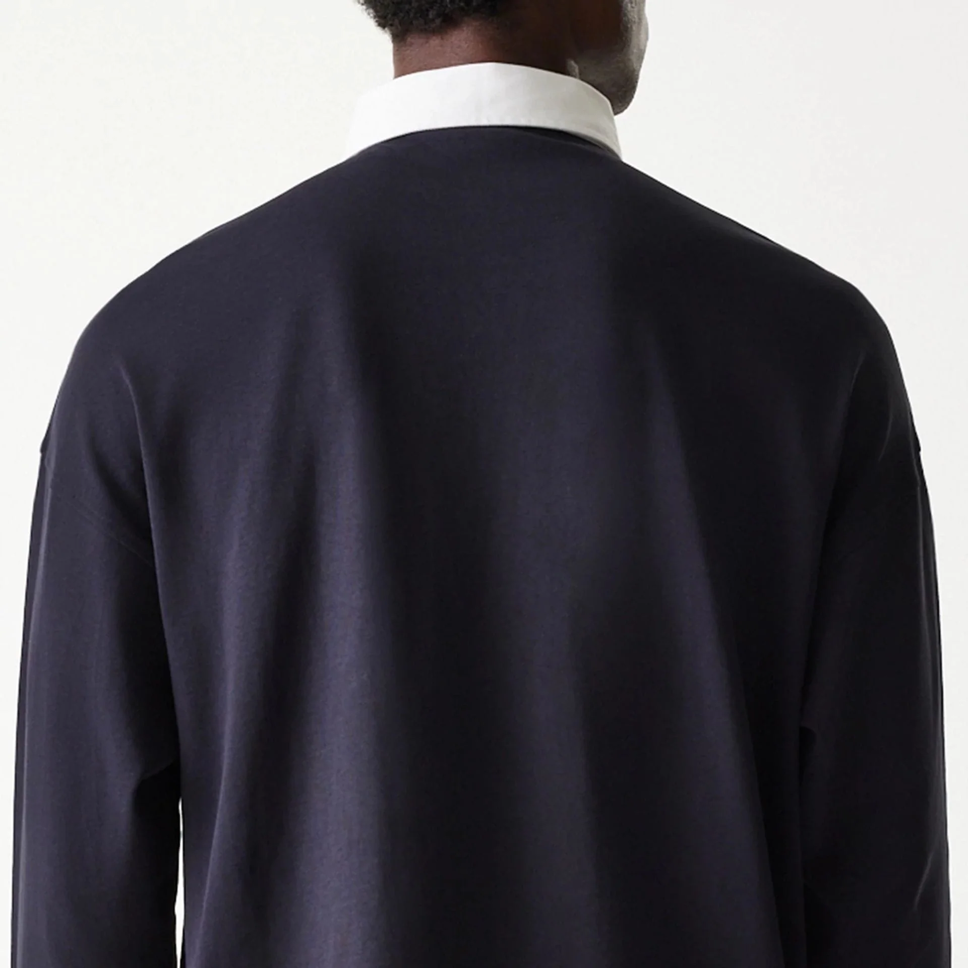 New Era Navy Oversized Rugby Shirt - Image 7