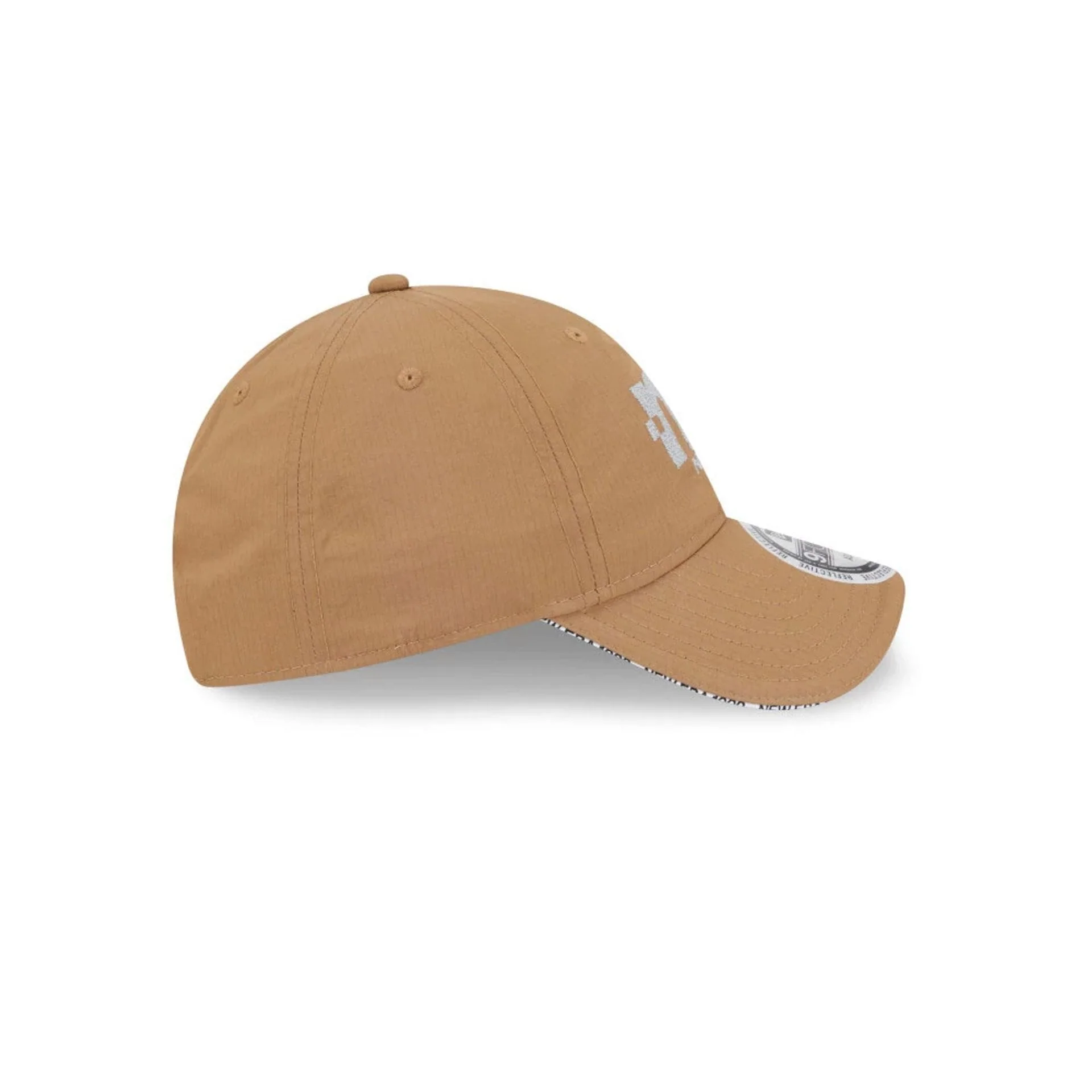 New Era NEC Logo Beige 9FORTY Unstructured Adjustable Cap - Image 6