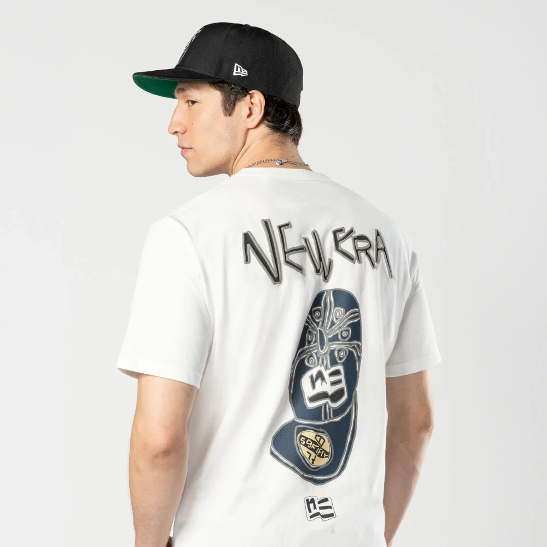 New Era Ochiai Shohei Office Cream T-Shirt - Image 4