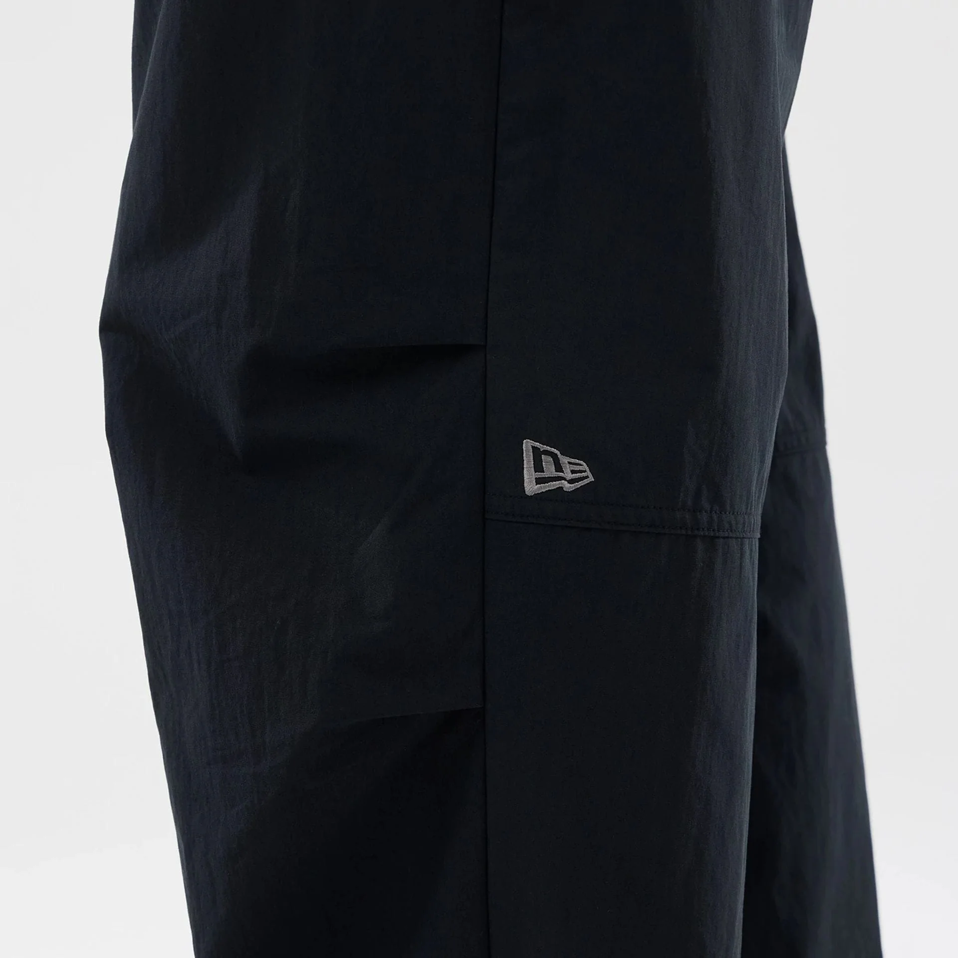 New Era Organic Black Parachute Trousers - Image 4