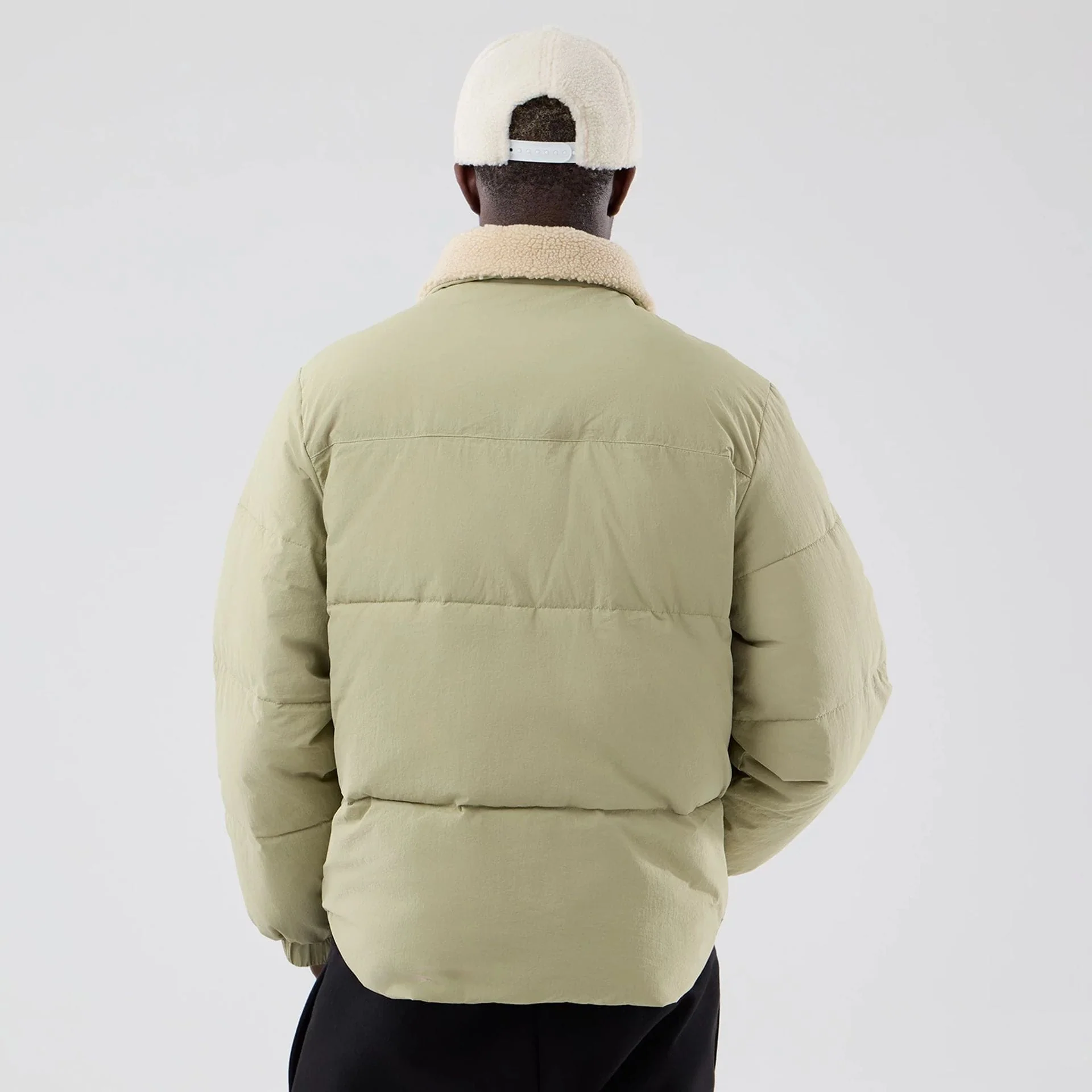 New Era Organic Boa Neck Khaki Jacket - Image 2