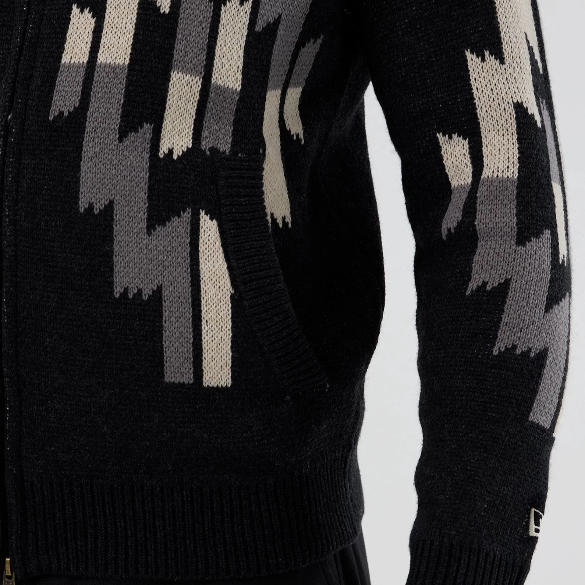 New Era Organic Cowichan Black Cardigan - Image 5