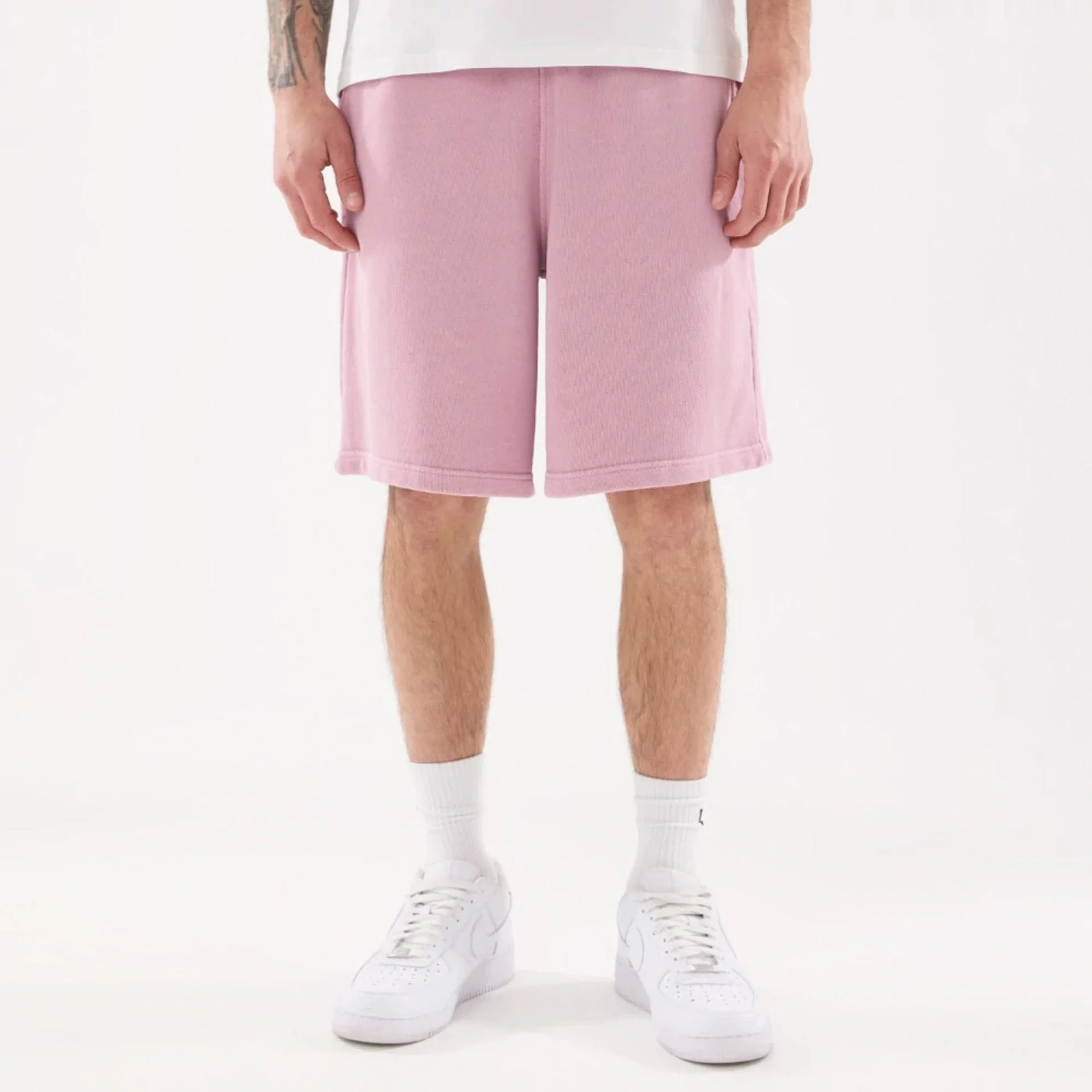 New Era Originators Pink Oversized Shorts - Image 7