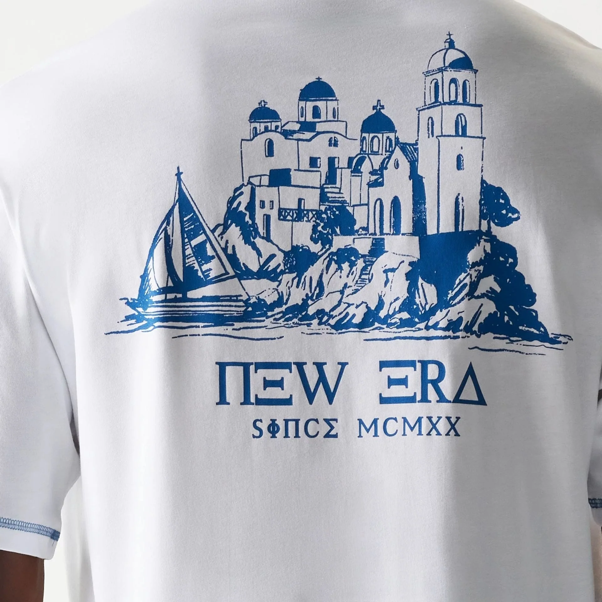 New Era Orthodox Church White Oversized T-Shirt - Image 5