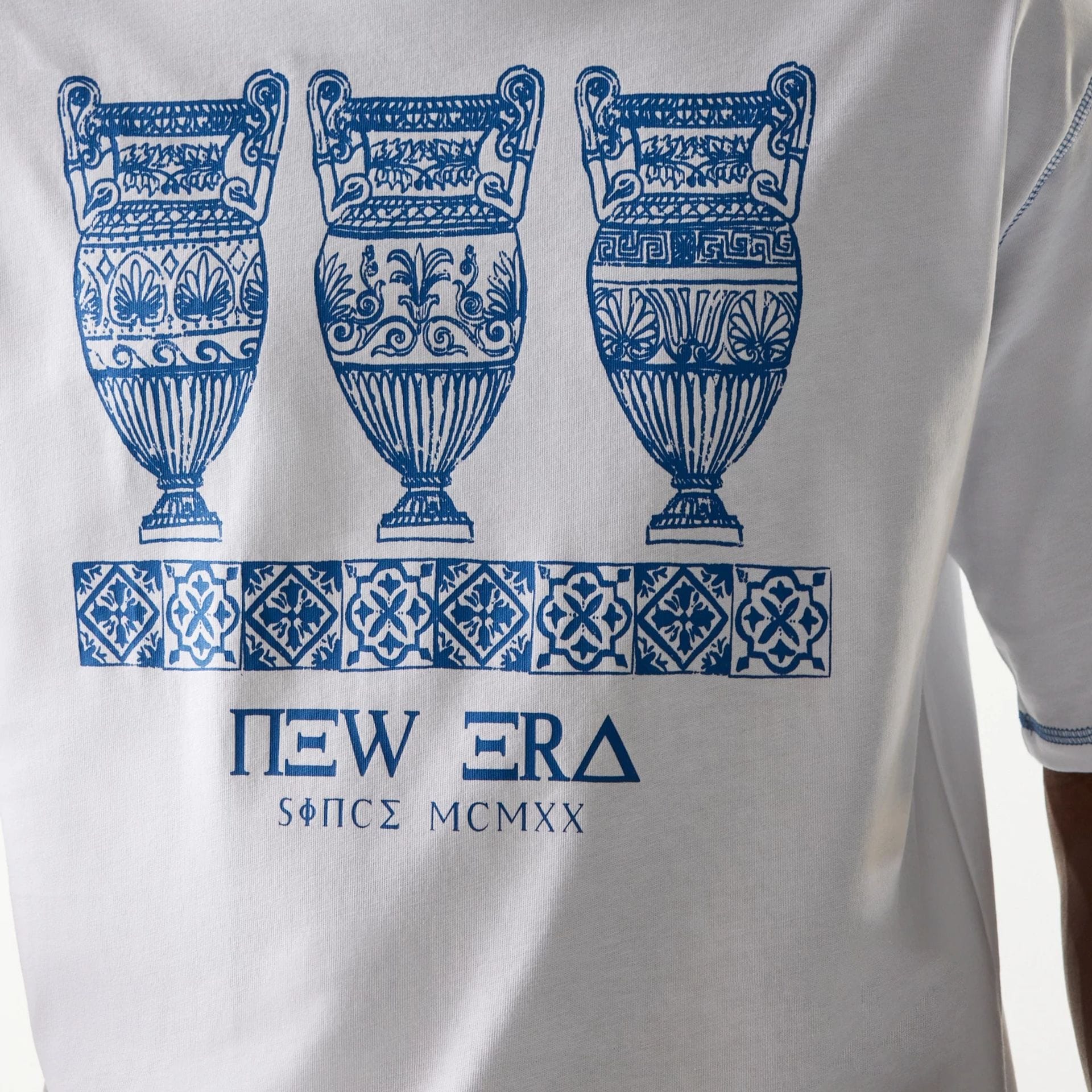 New Era Orthodox Vase White Oversized T-Shirt - Image 4