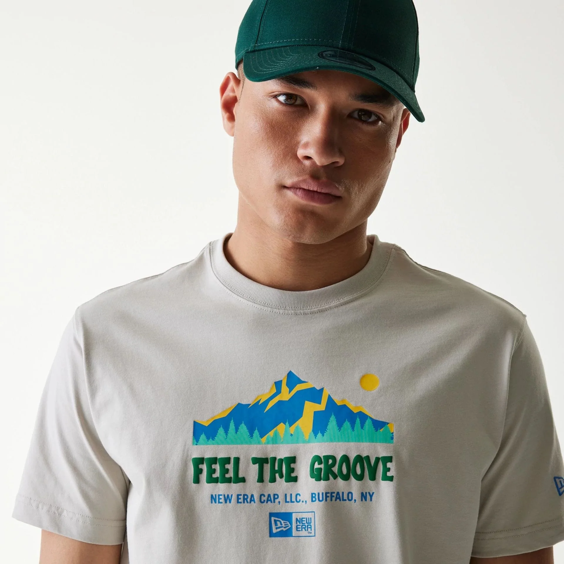 New Era Outdoor Earth Day Stone Side Pocket T-Shirt - Image 3