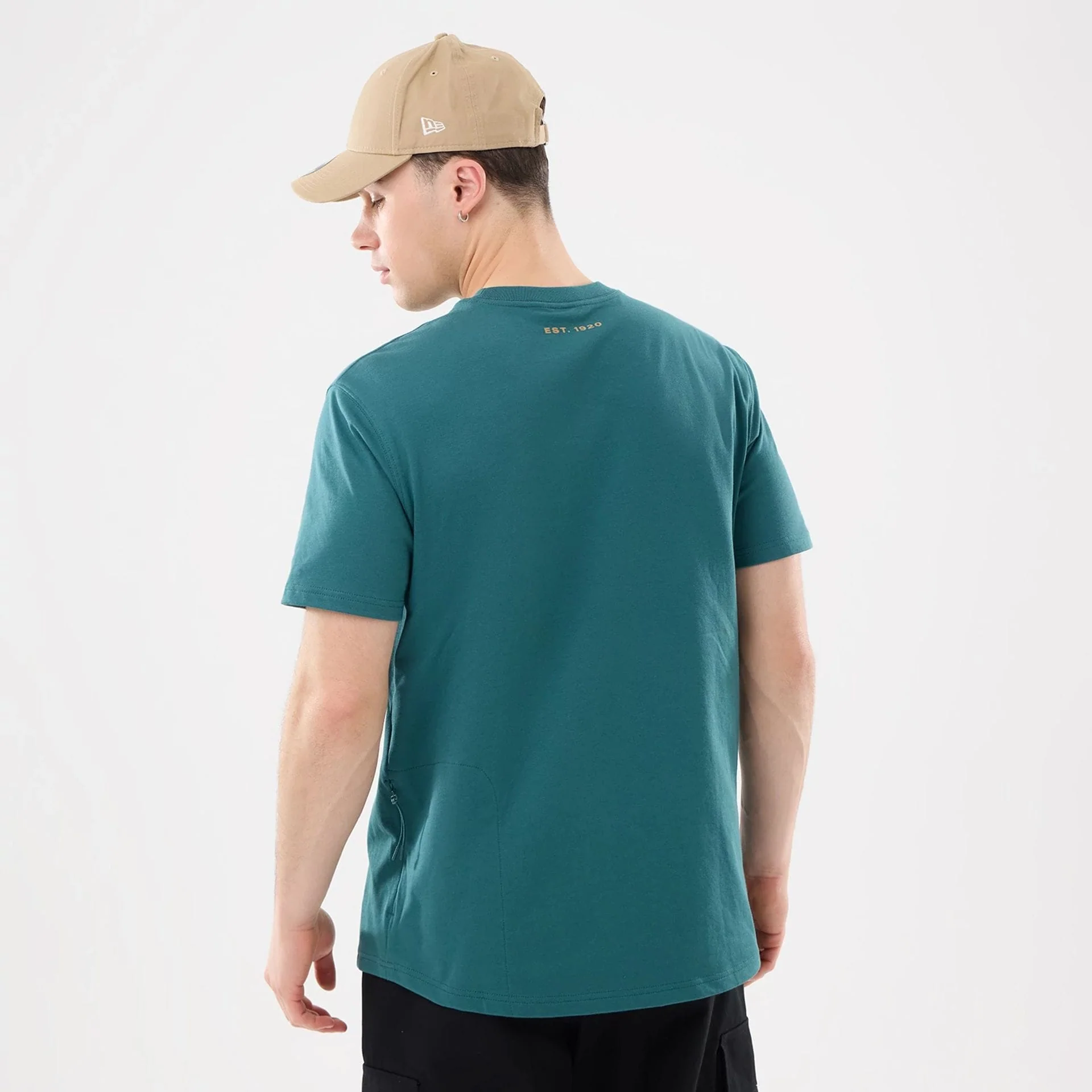 New Era Outdoor Mountain Dark Green T-Shirt - Image 2