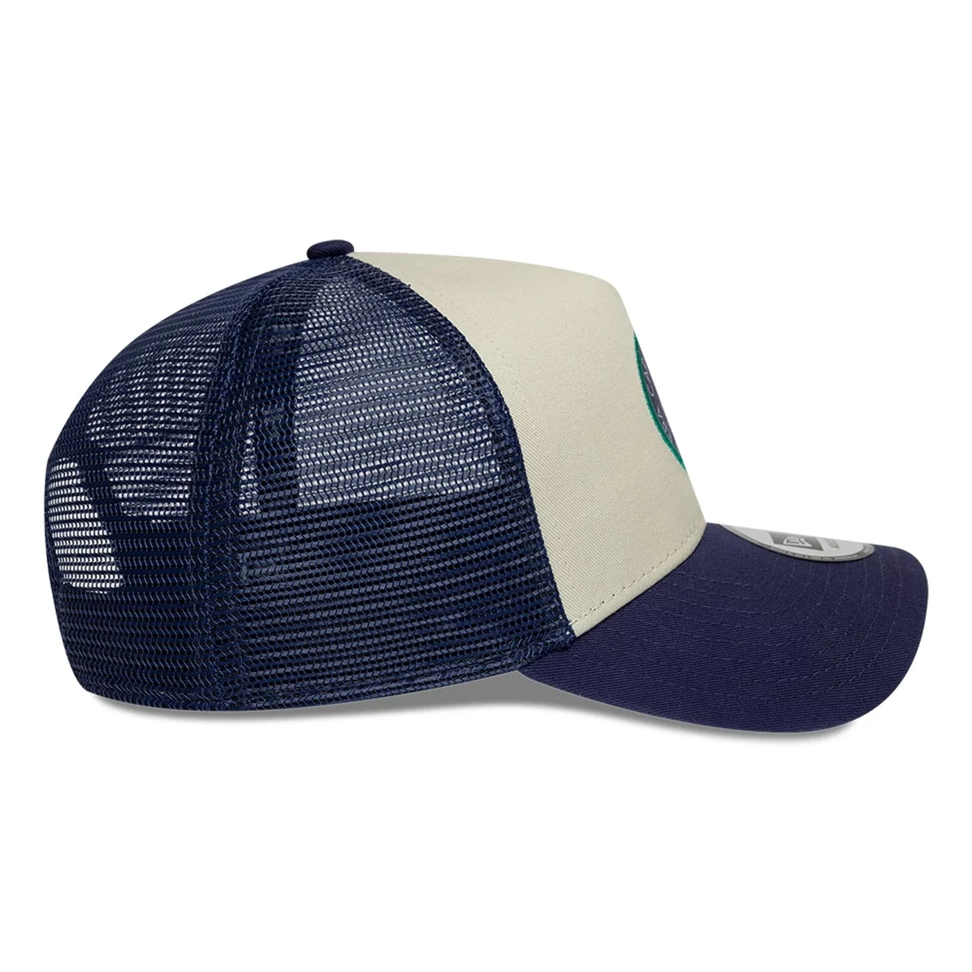 New Era Outdoor Washed Navy 9FORTY A-Frame Trucker Adjustable Cap - Image 6