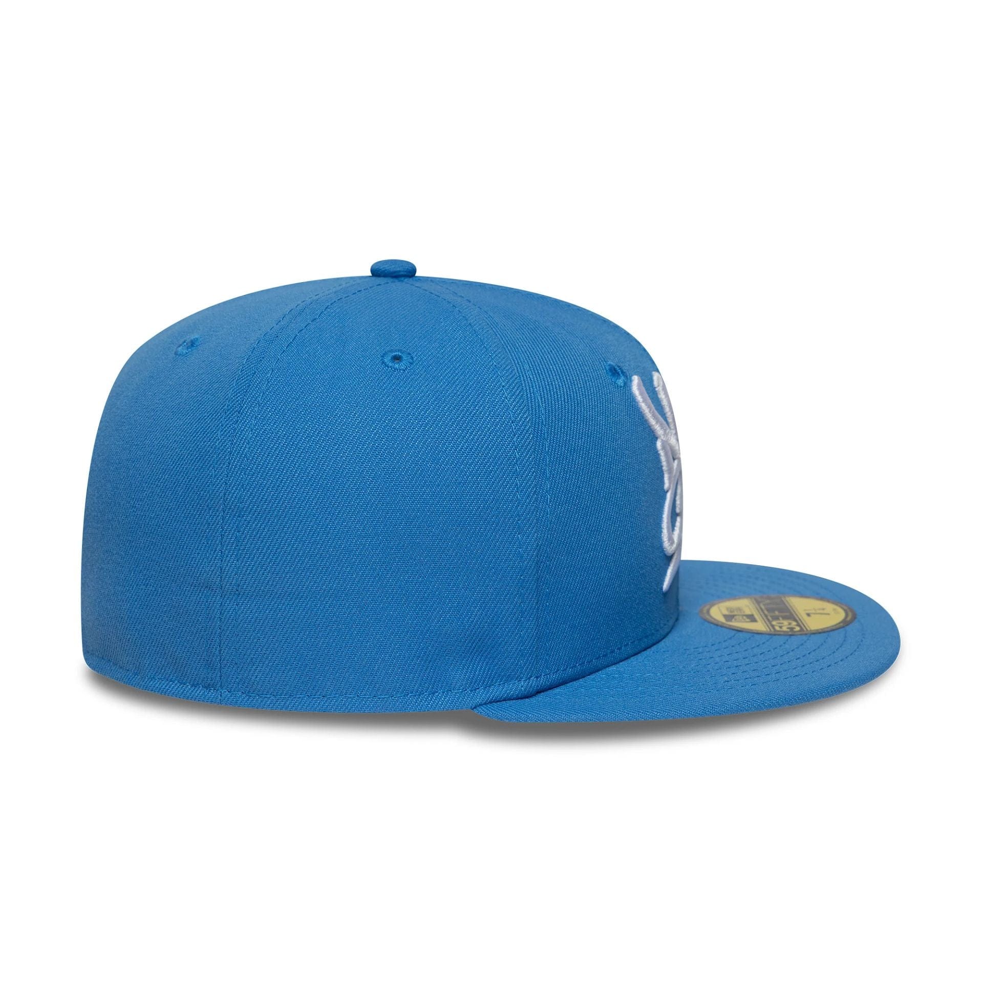 New Era Oversized Script Blue 59FIFTY Fitted Cap - Image 6