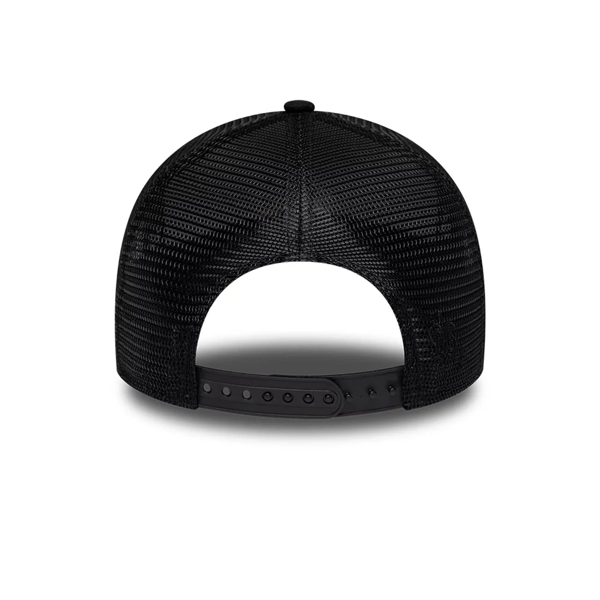 New Era Paisley Emblem Black 9FORTY A-Frame Trucker Adjustable Cap - Image 6