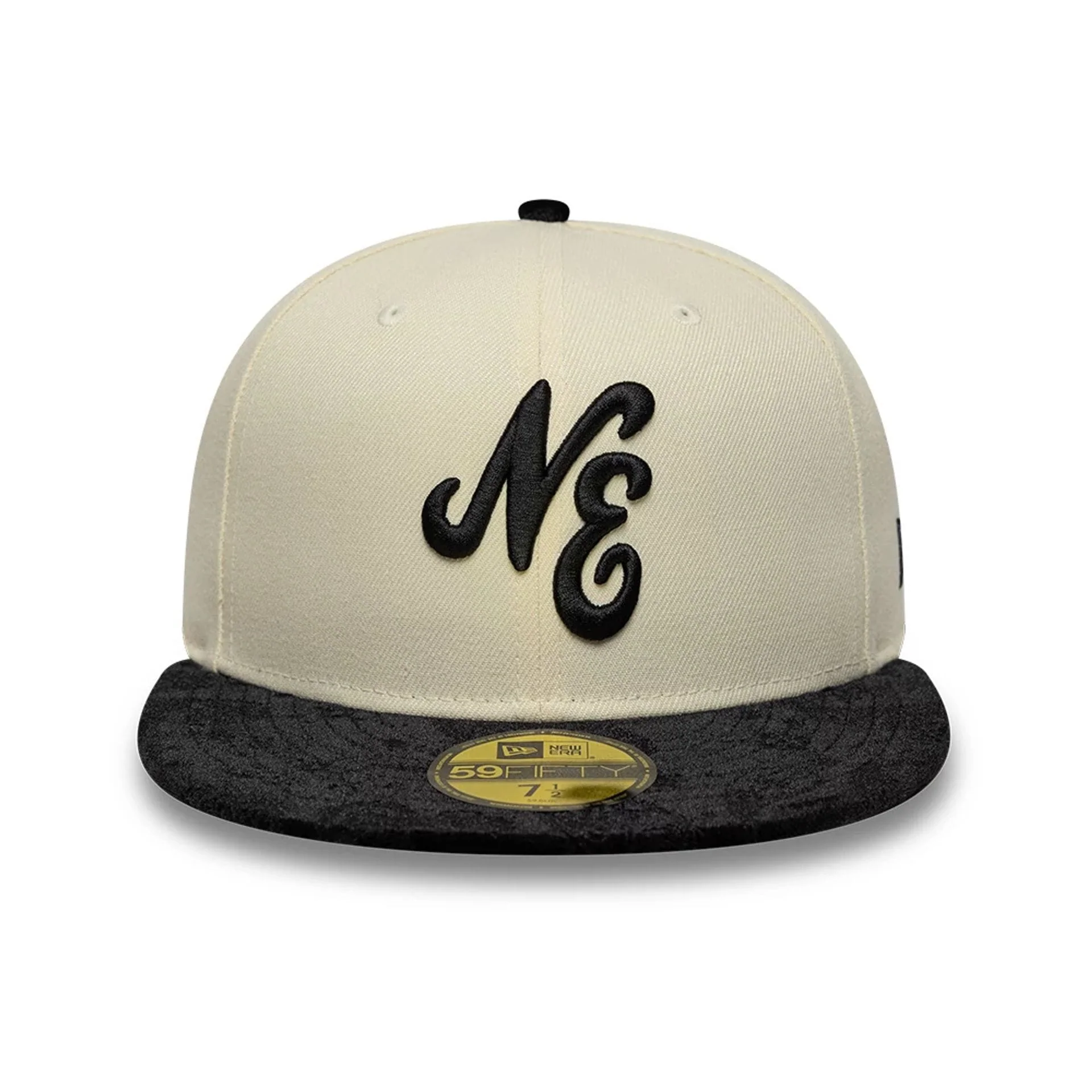 New Era Paisley Visor Light Beige 59FIFTY Fitted Cap - Image 3
