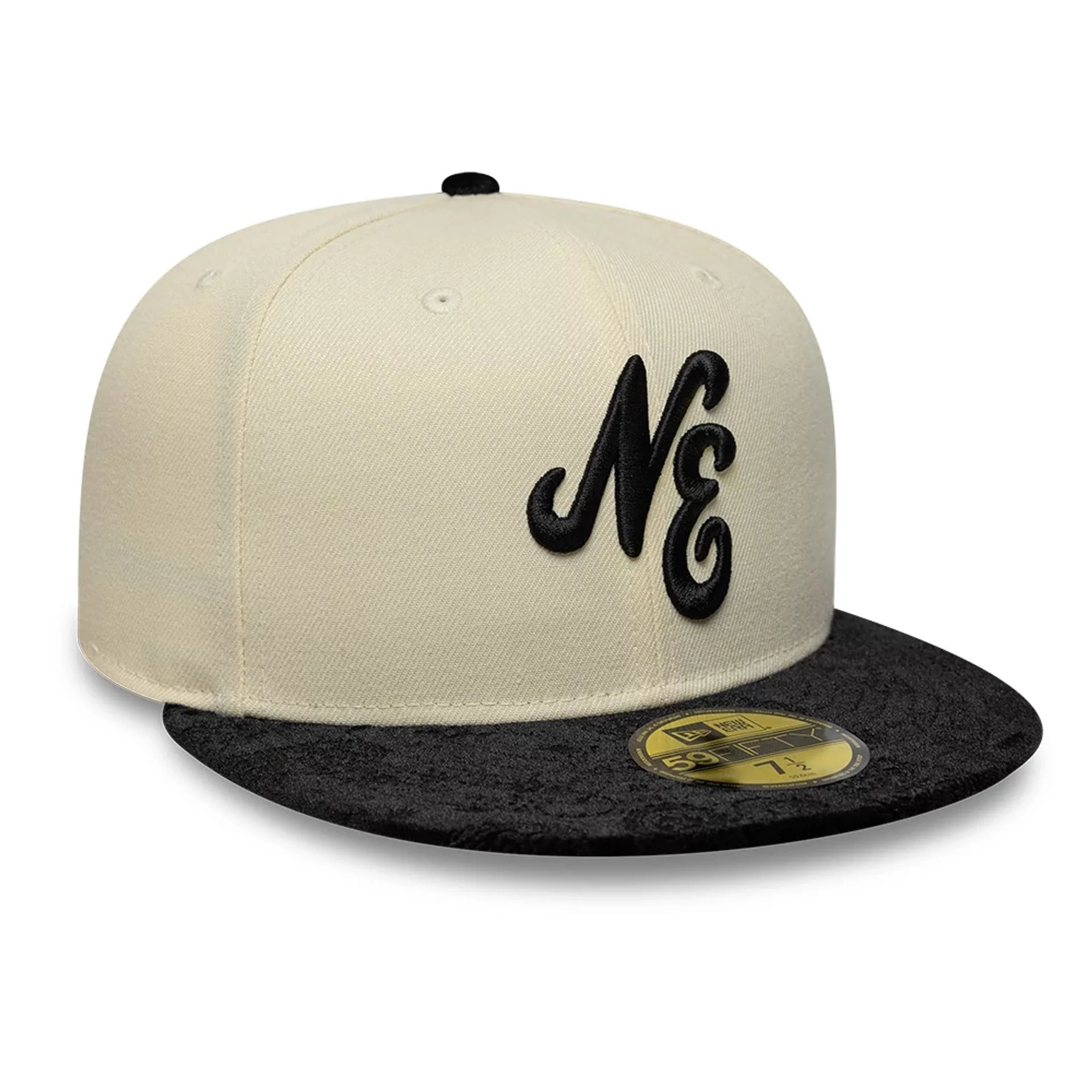 New Era Paisley Visor Light Beige 59FIFTY Fitted Cap - Image 4